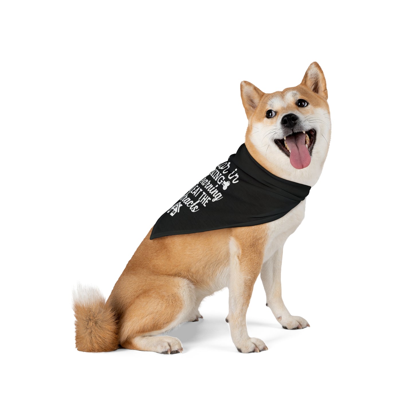 Funny Realtor Dog Bandana – Still Learning Not to Eat the Contracts