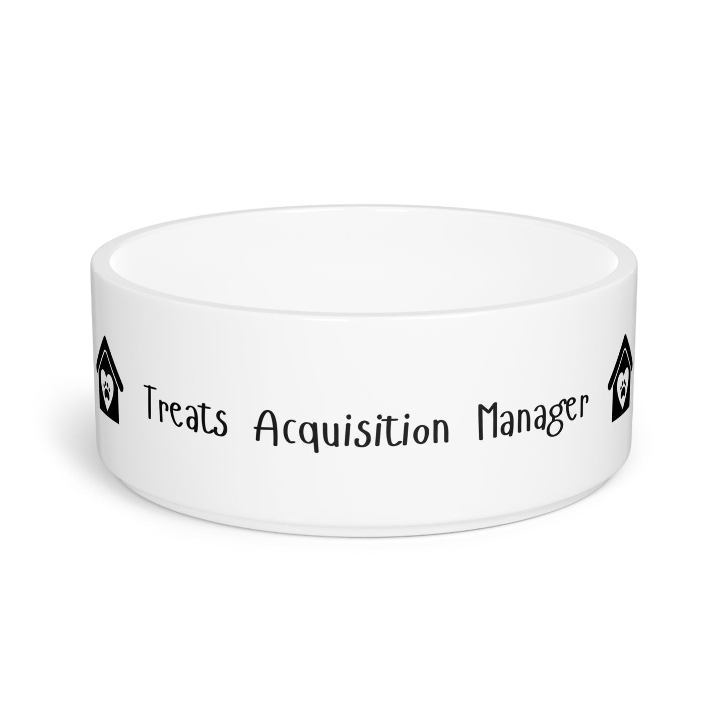 Treats Acquisition Manager – Realtor Dog Bowl for Hungry Office Pups