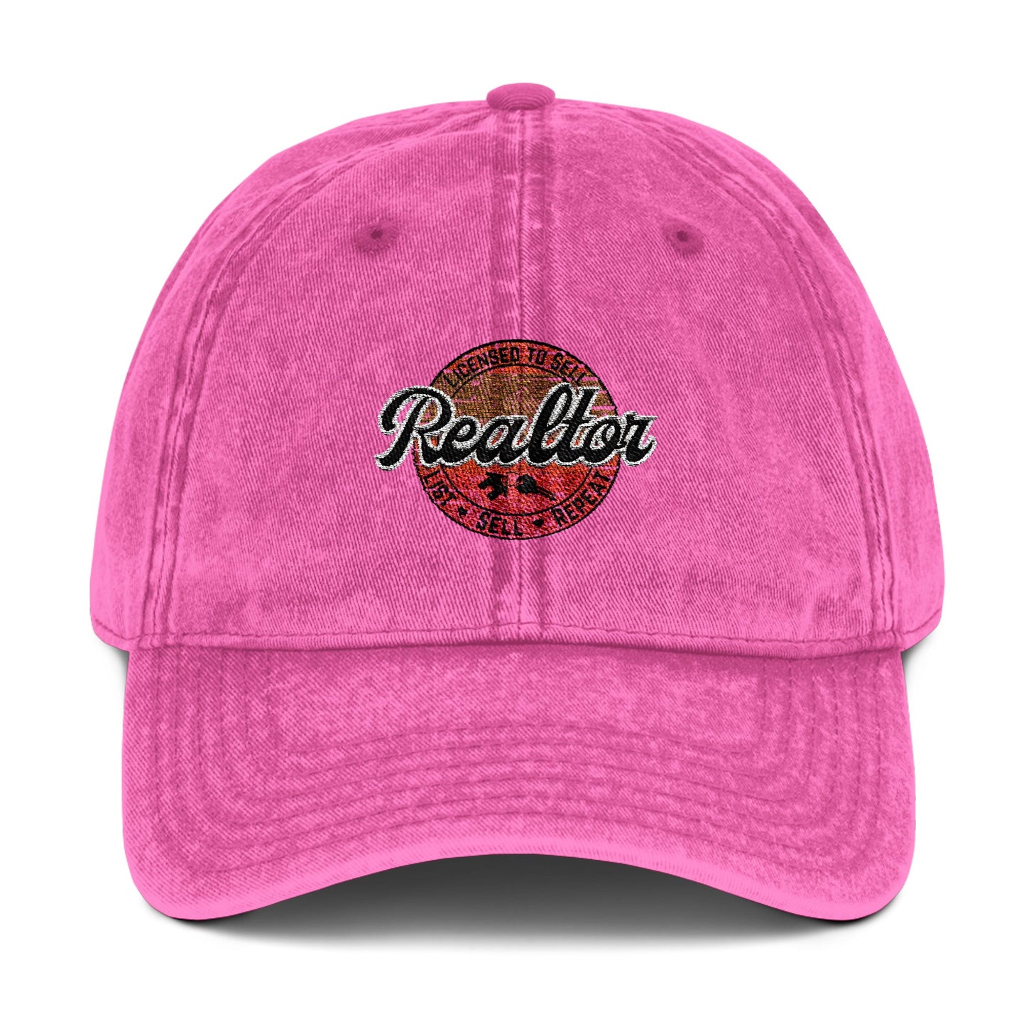Licensed to Sell Realtor Hat – List, Sell, Repeat in Style