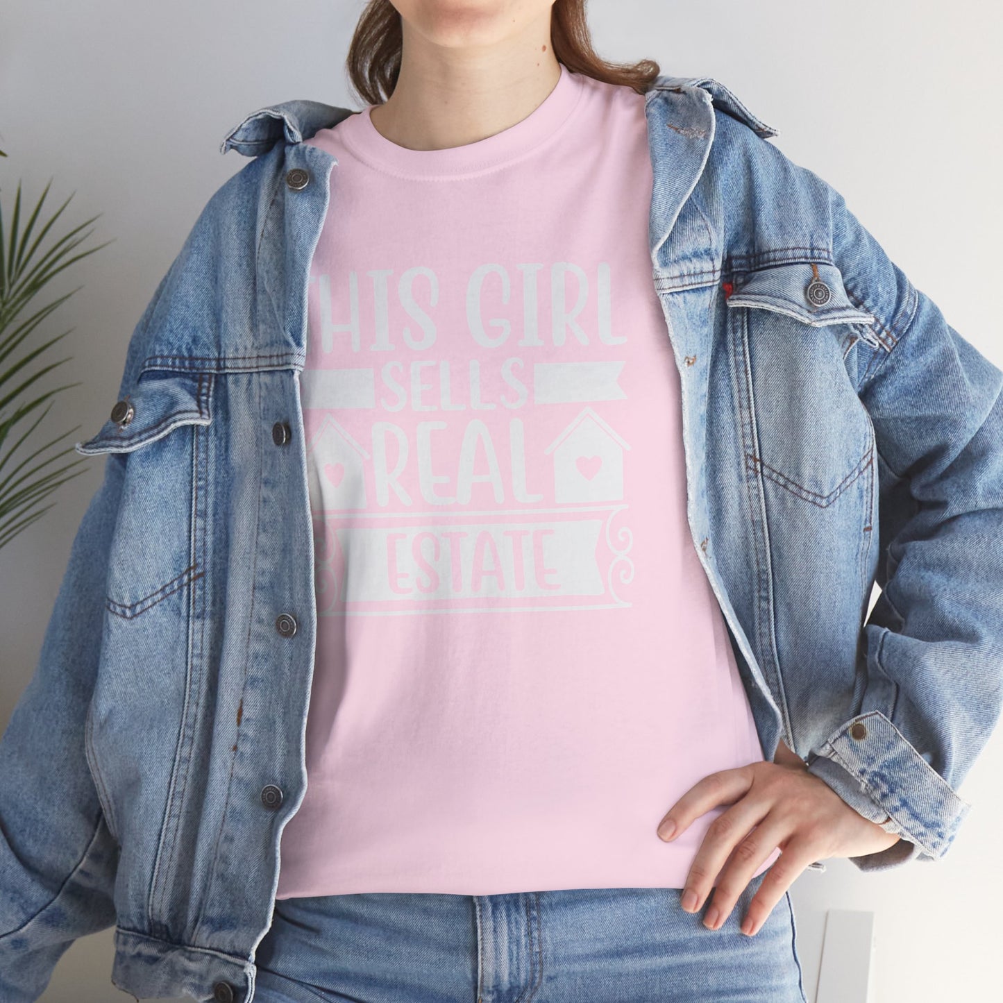 πββοΈ "This Girl Sells Real Estate" Tee β Because Sheβs Making Houses Fly Off the Market! π‘