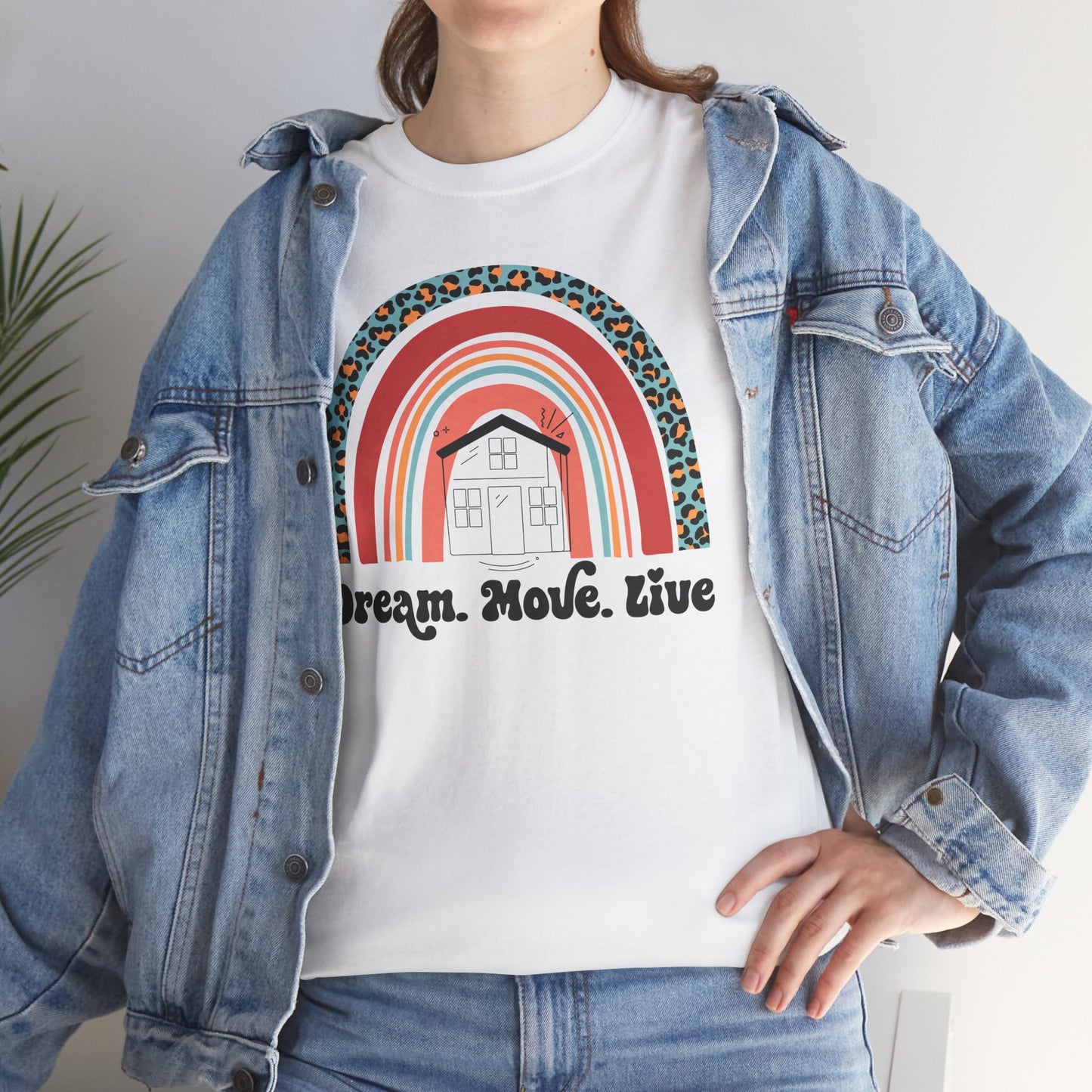 π "Dream. Move. Live." Realtor Tee β Because Homeownership is the Real Pot of Gold! π‘