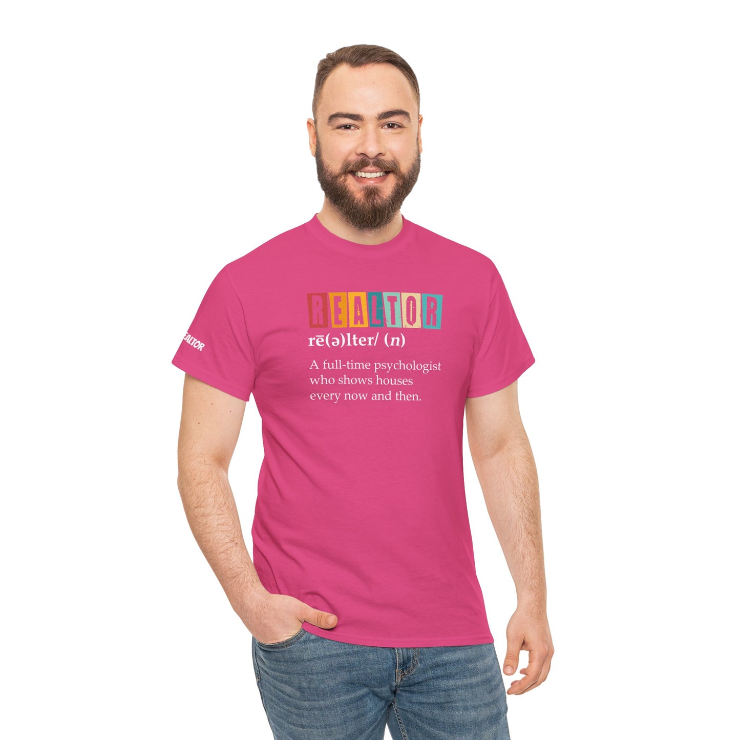 π§ REALTOR: A Full-Time Psychologist Who Shows Houses Tee β Real Estate Therapy You Can Wear π‘ποΈ