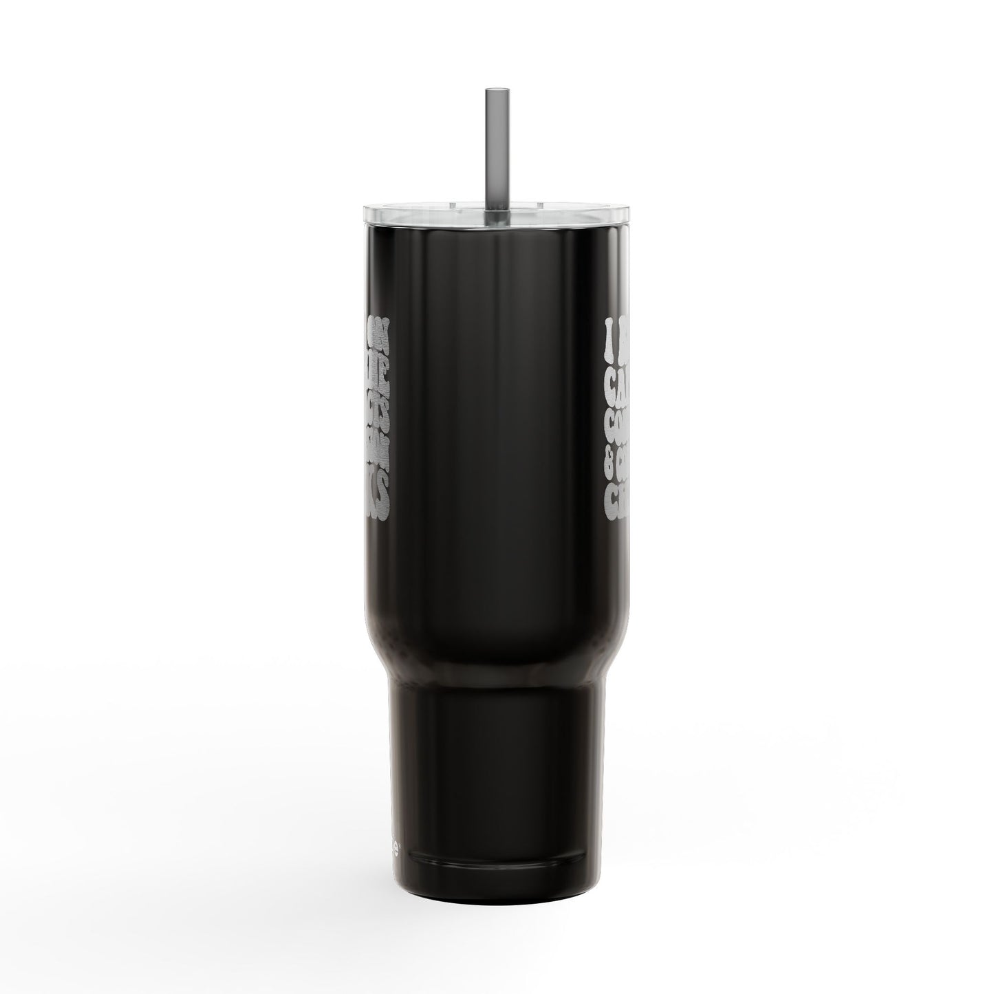 Caffeine, Contracts & Commission Checks Tumbler – 40 oz Stainless Steel Mug for Realtors