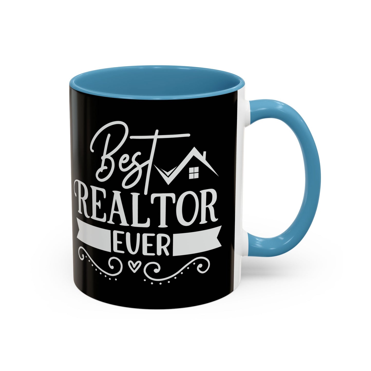 Best Realtor Ever Accent Coffee Mug (11, 15oz)