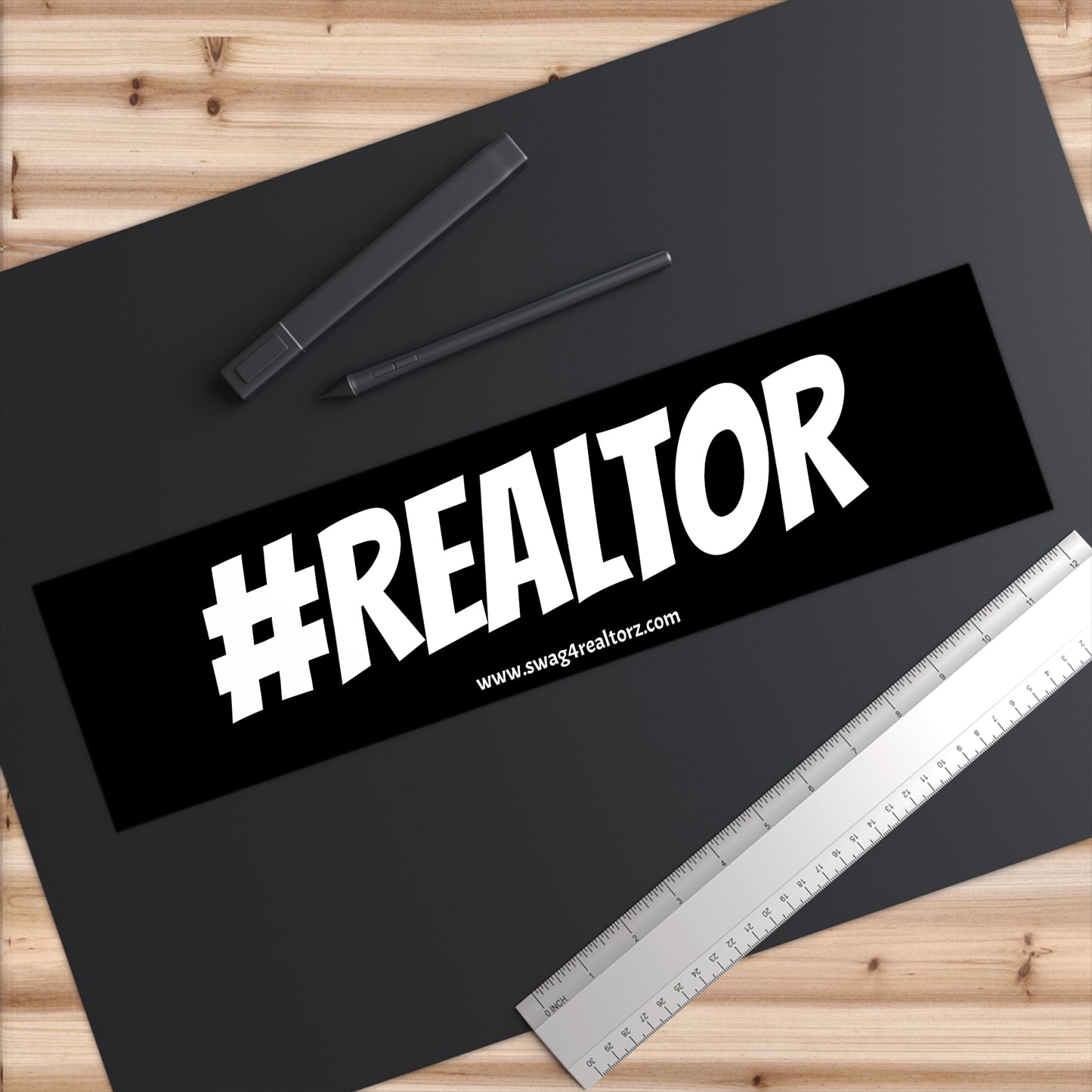 🏡 #REALTOR Bumper Sticker – Ride or Die for Real Estate 🚗