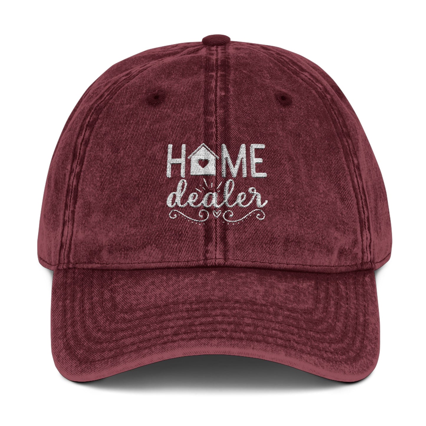 Realtor Hat – Home Dealer Embroidered Vintage Cap