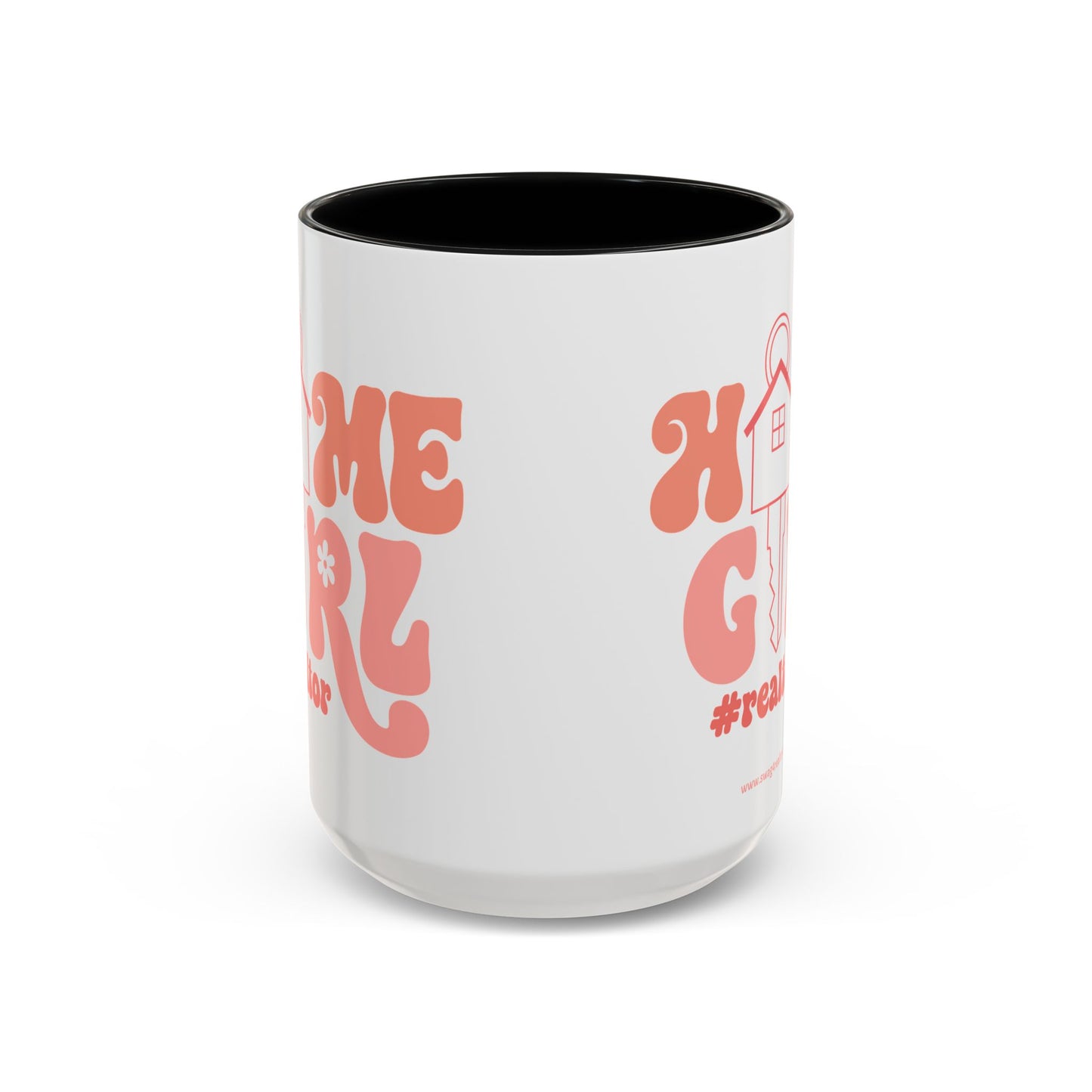 Home Girl Realtor Accent Coffee Mug (11, 15oz)