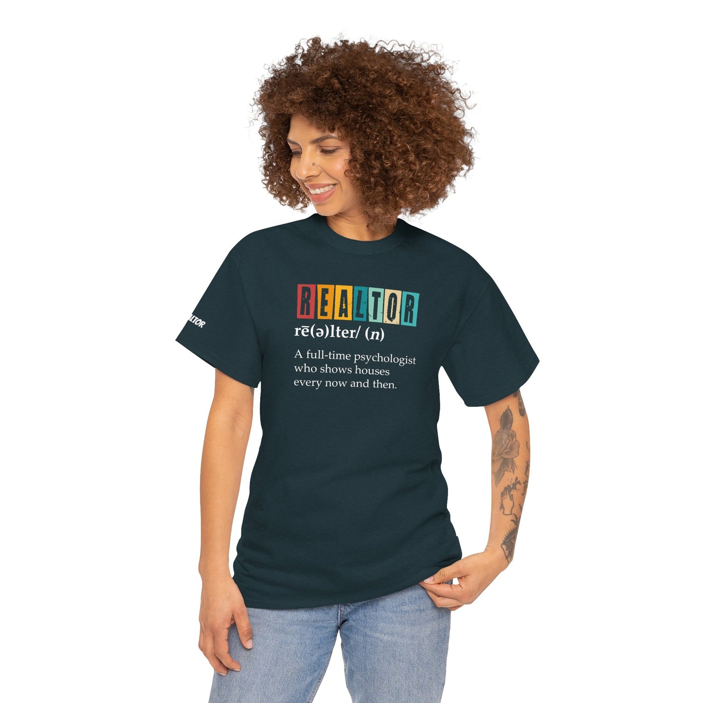 π§ REALTOR: A Full-Time Psychologist Who Shows Houses Tee β Real Estate Therapy You Can Wear π‘ποΈ