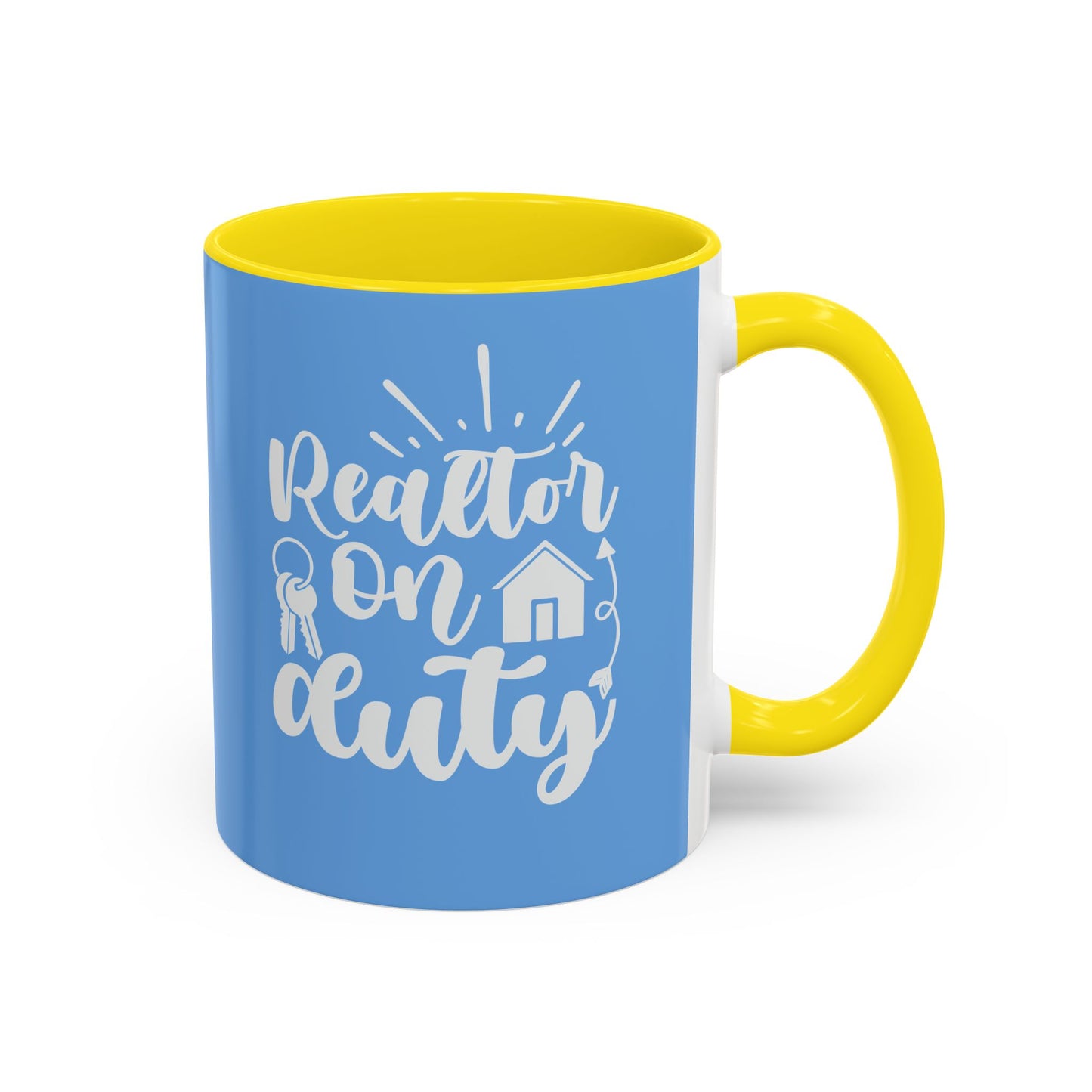 Realtor On Duty Accent Coffee Mug (11, 15oz)