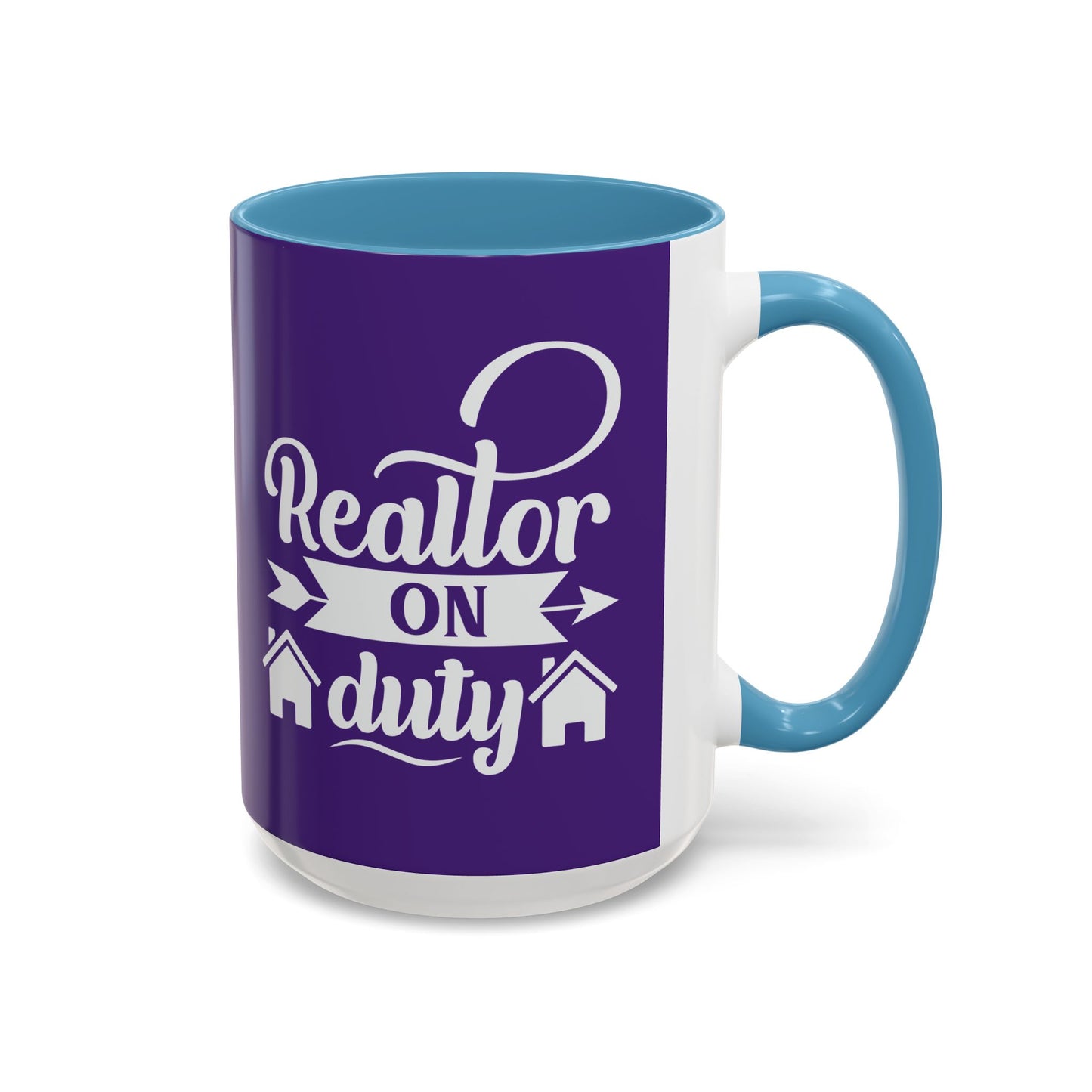 Realtor On Duty Accent Coffee Mug (11, 15oz)