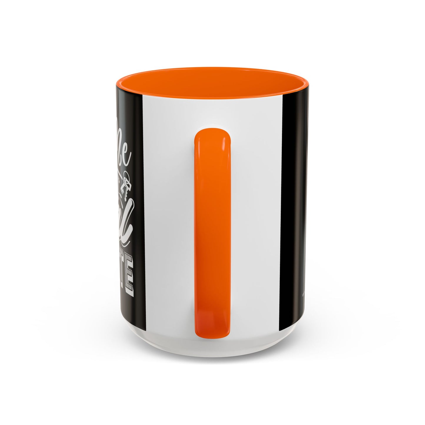 Ask Me About Real Estate Realtor Accent Coffee Mug (11, 15oz)