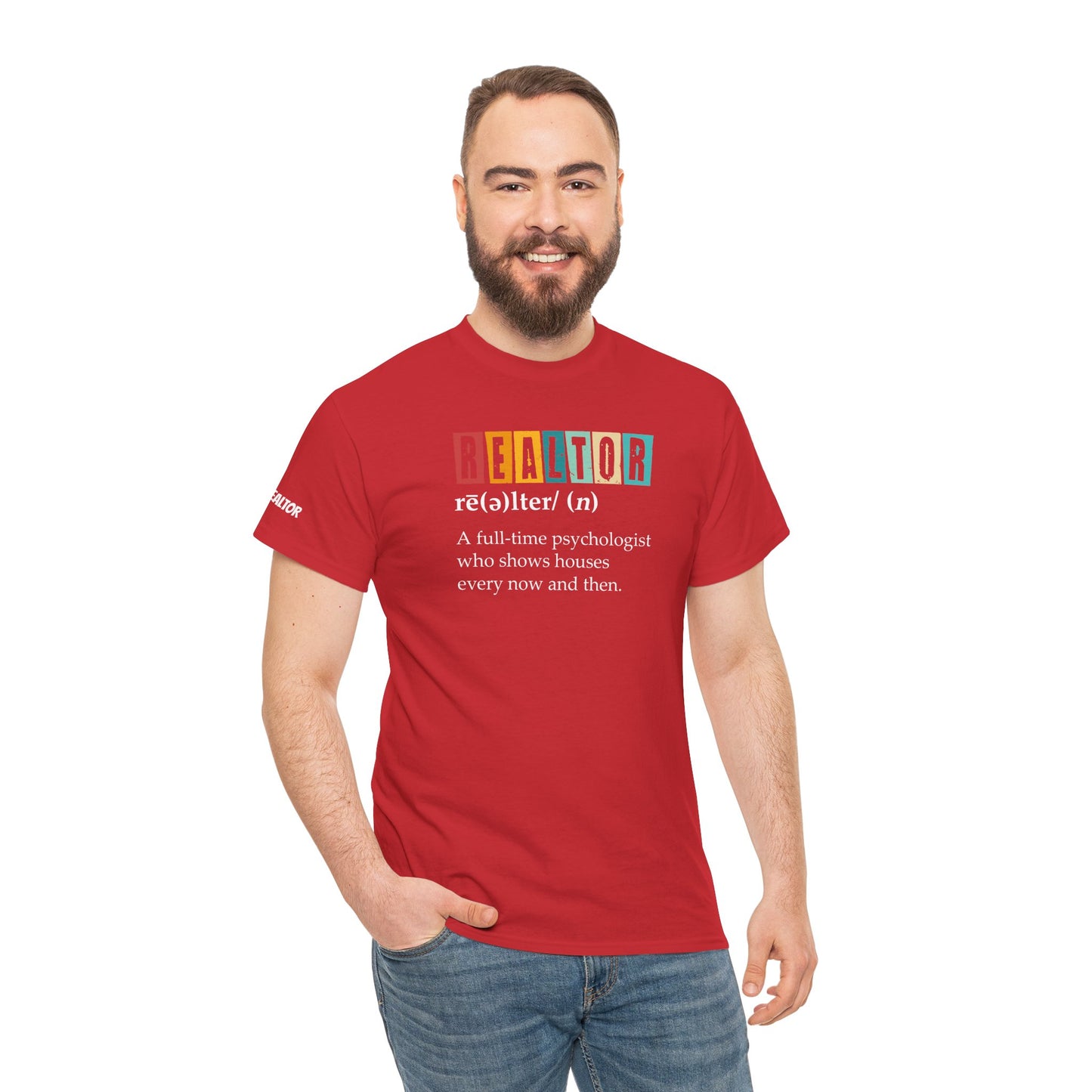 π§ REALTOR: A Full-Time Psychologist Who Shows Houses Tee β Real Estate Therapy You Can Wear π‘ποΈ