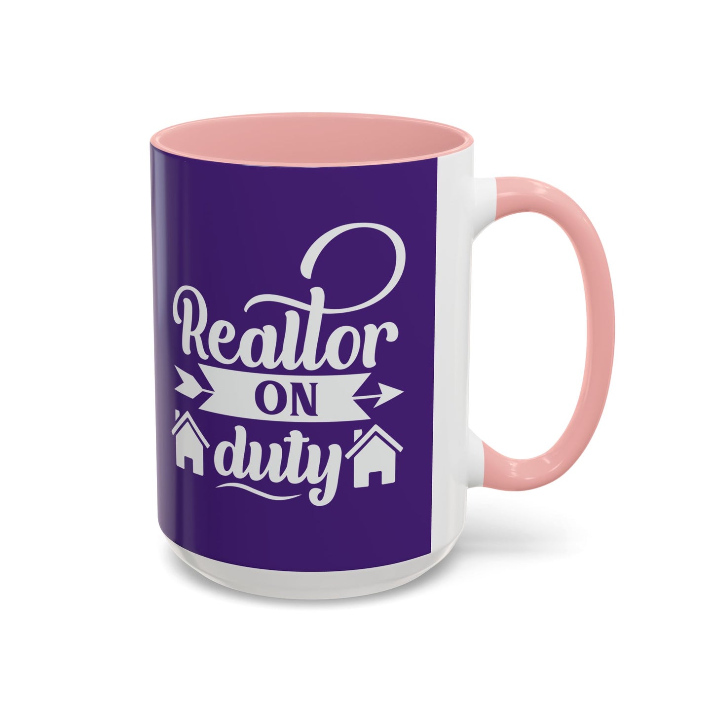 Realtor On Duty Accent Coffee Mug (11, 15oz)