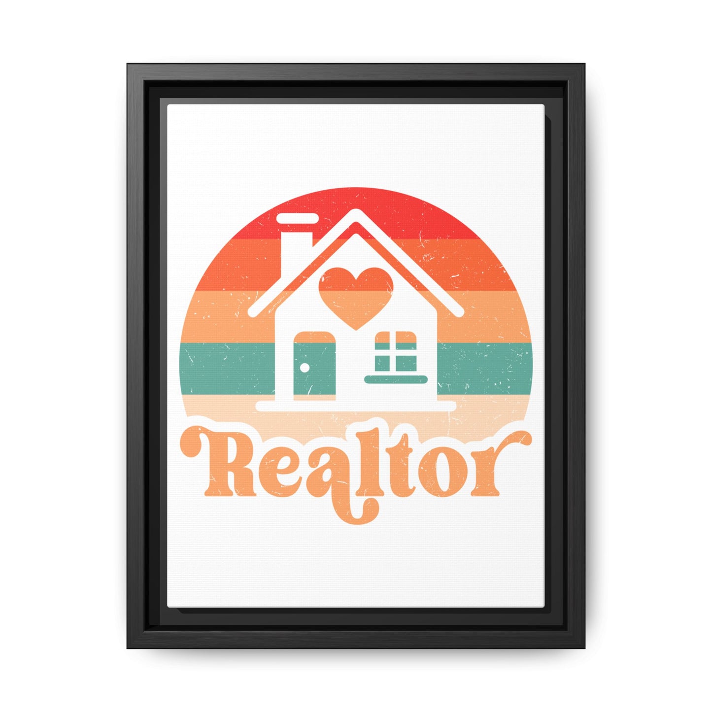 β¨ Realtor Retro Wall Art β Because Selling Homes is a Groovy Kind of Love π‘βοΈπ