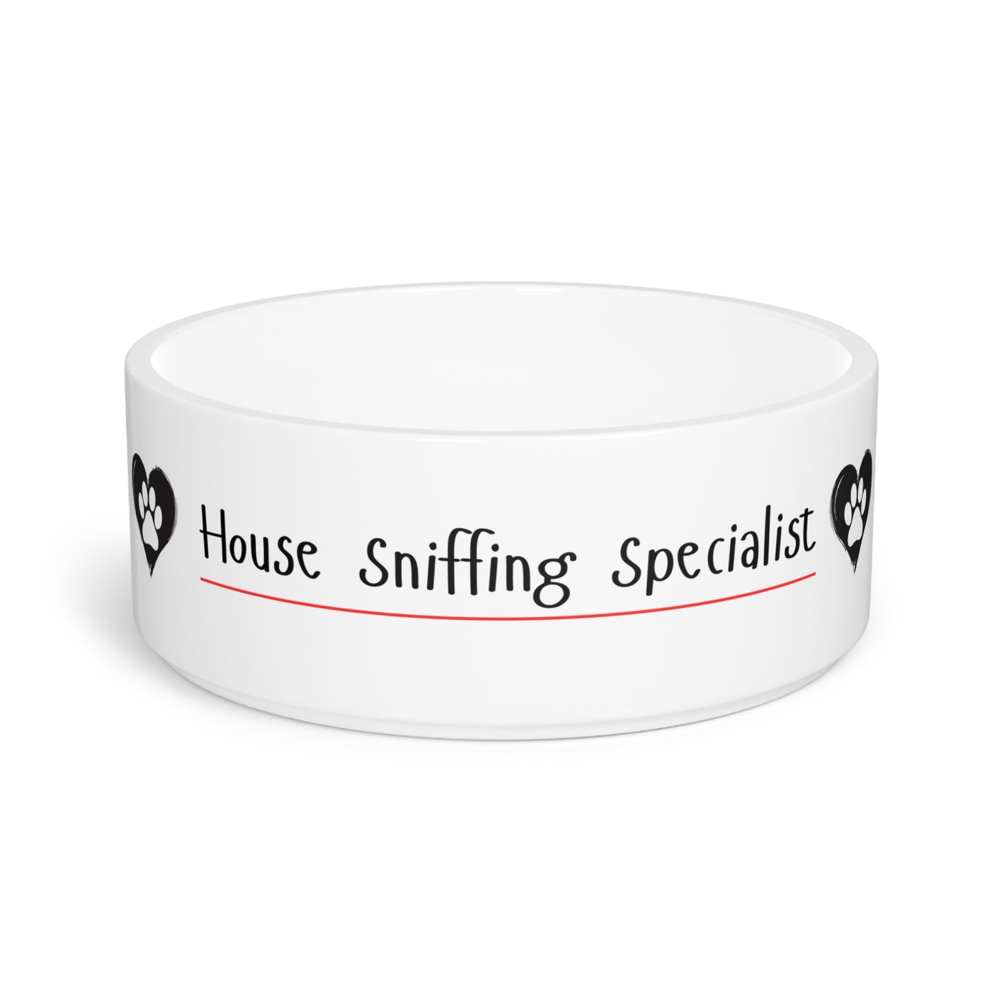 House Sniffing Specialist – Funny Realtor Dog Bowl