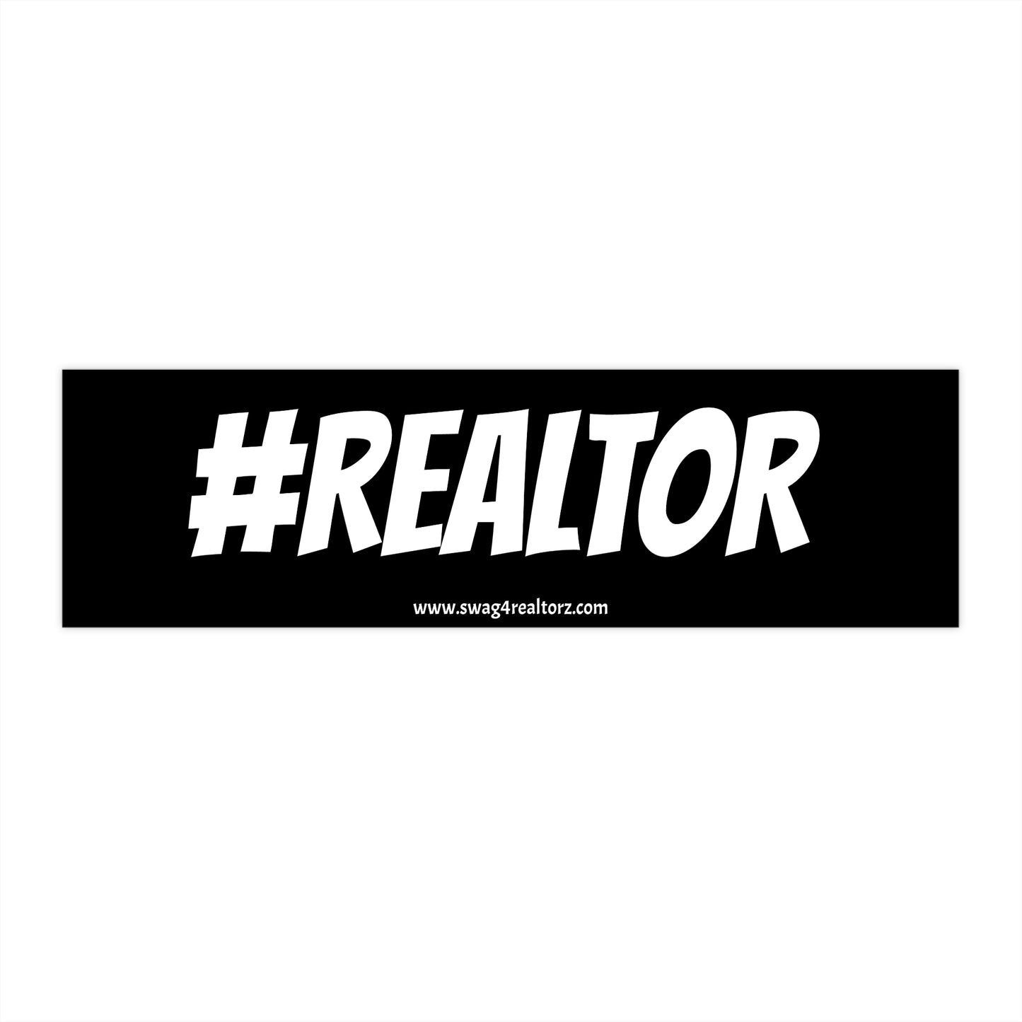 🏡 #REALTOR Bumper Sticker – Ride or Die for Real Estate 🚗