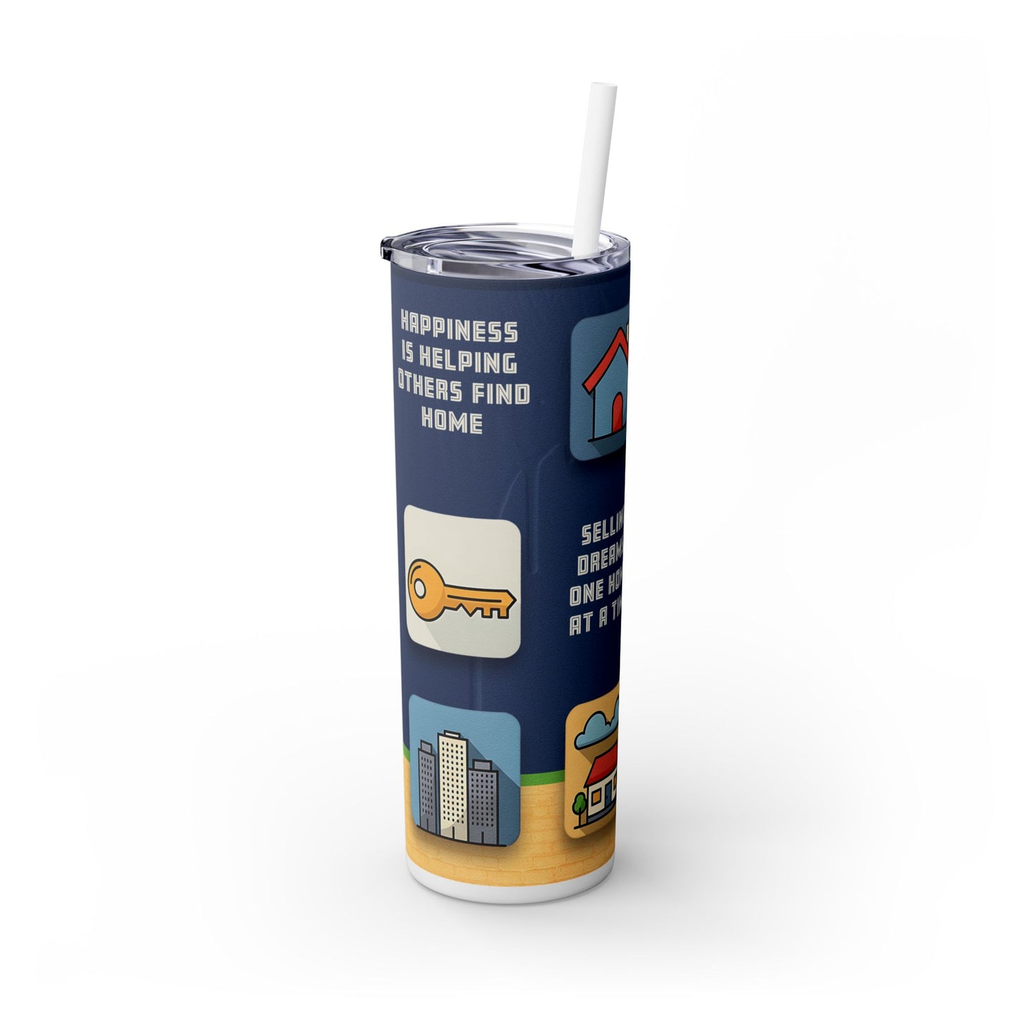 Realtor Tumbler 20oz – Selling Dreams One Home at a Time
