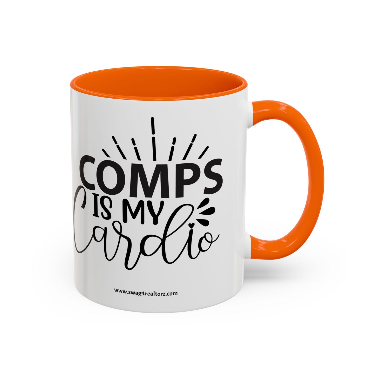 Comps Are My Cardo Realtor Accent Coffee Mug (11, 15oz)