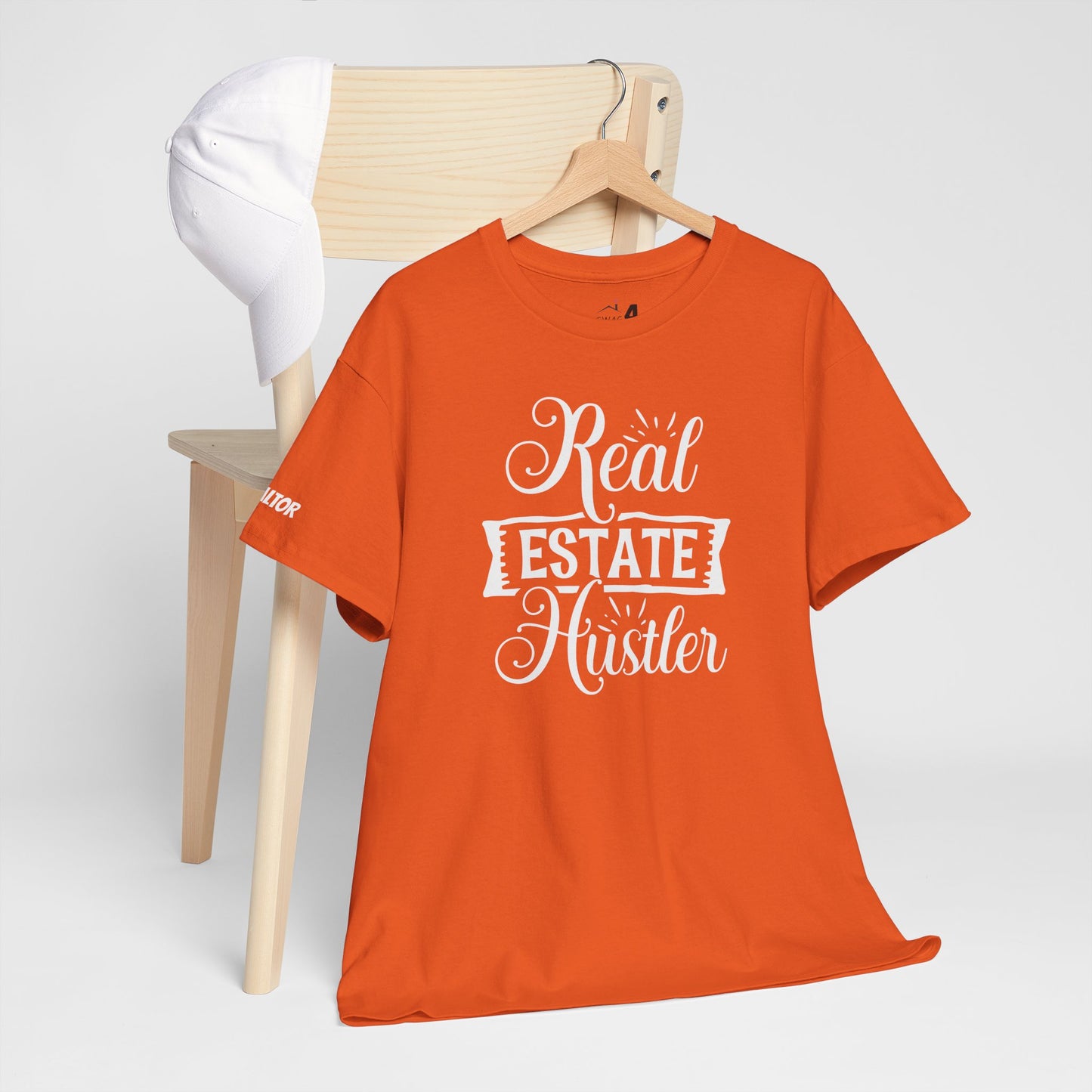 💰 "Real Estate Hustler" Tee – Because You’re Out Here Selling Homes, Not Dreams! 🏡