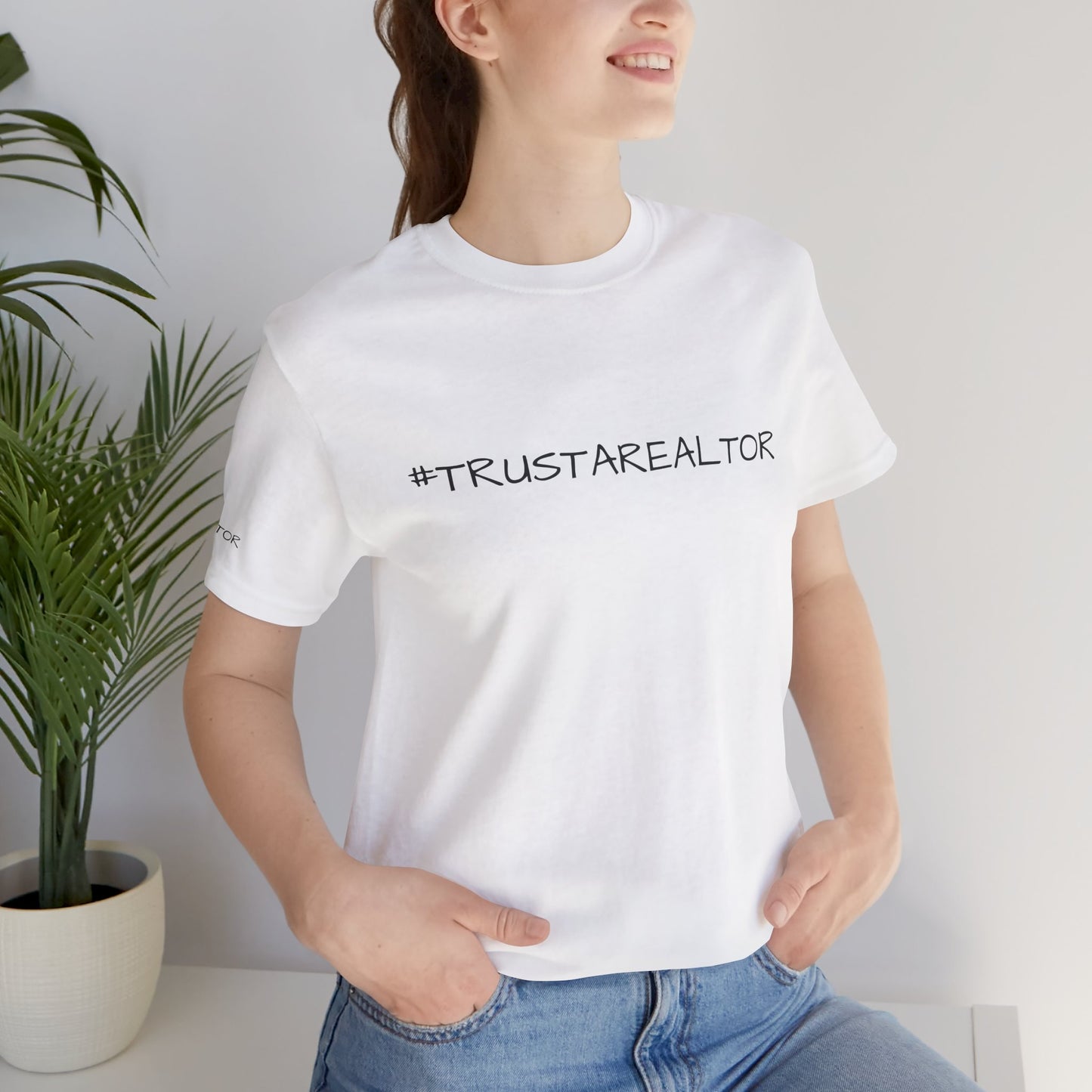 #TrustARealtor Jersey Tee β Funny Realtor Shirt, Unisex Tee, Real Estate Gift