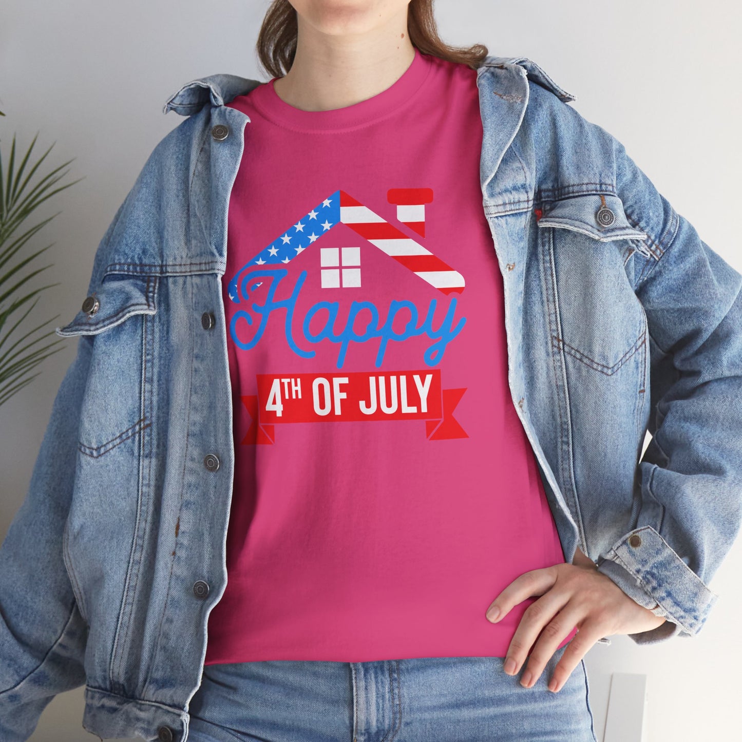 Happy 4th of July Realtor Tee – Stars, Stripes & Sold Signs