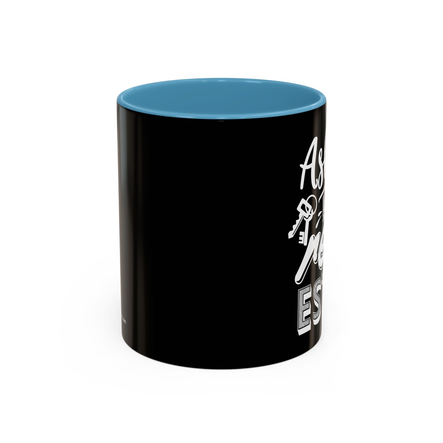 Ask Me About Real Estate Realtor Accent Coffee Mug (11, 15oz)