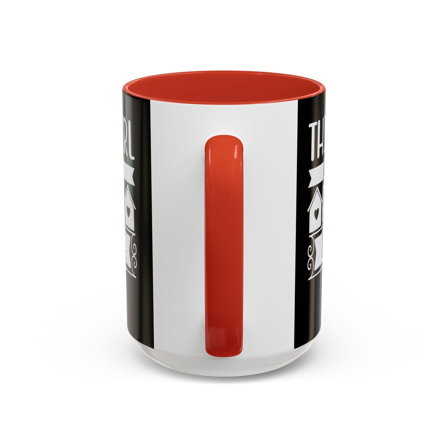 This Girl Sells Real Estate Realtor Accent Coffee Mug (11, 15oz)