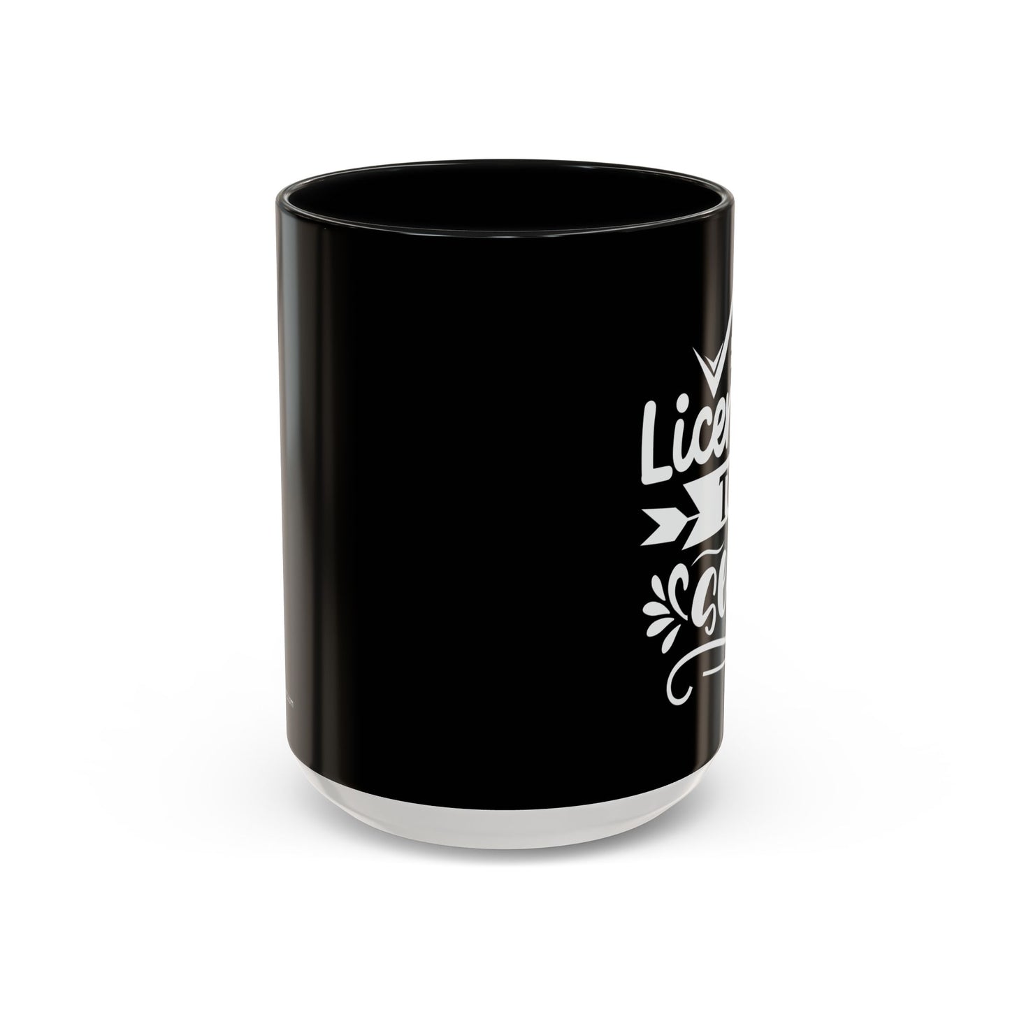 Licensed To Sell Realtor Accent Coffee Mug (11, 15oz)