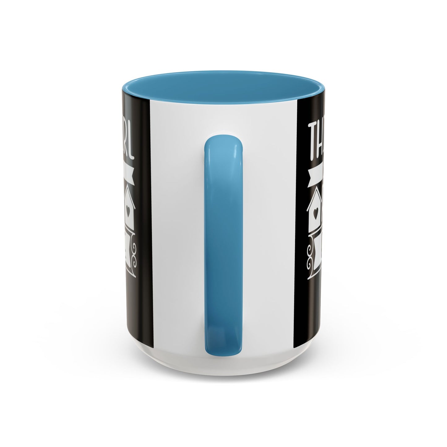 This Girl Sells Real Estate Realtor Accent Coffee Mug (11, 15oz)