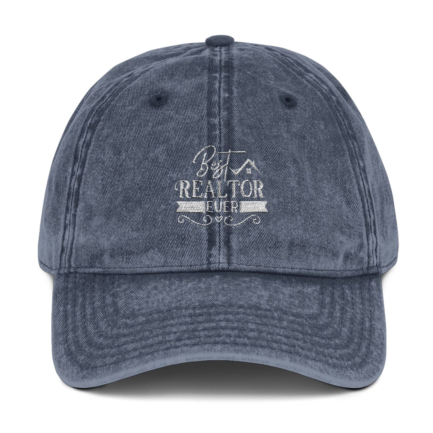Best Realtor Ever Hat – Embroidered Real Estate Agent Dad Cap