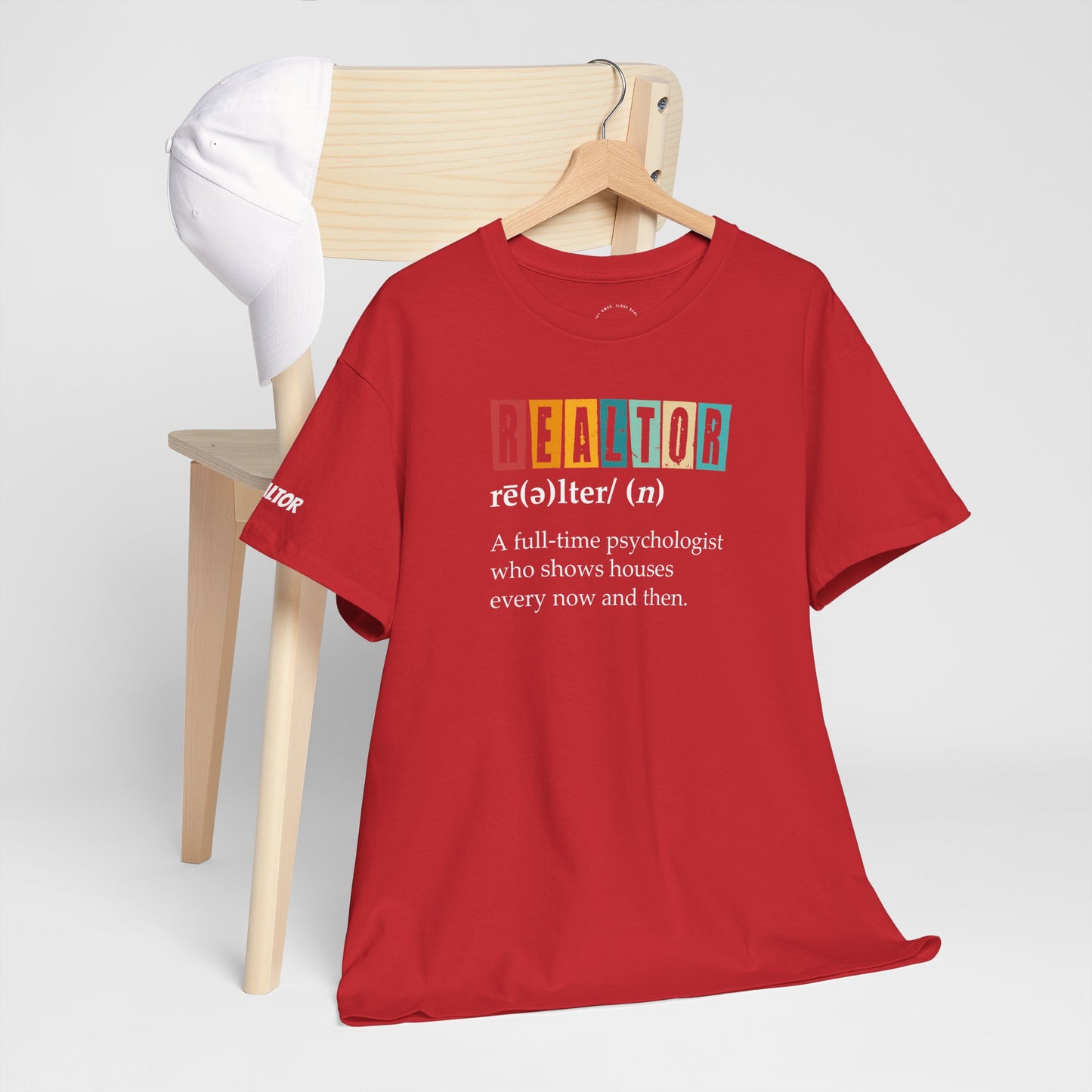 π§ REALTOR: A Full-Time Psychologist Who Shows Houses Tee β Real Estate Therapy You Can Wear π‘ποΈ