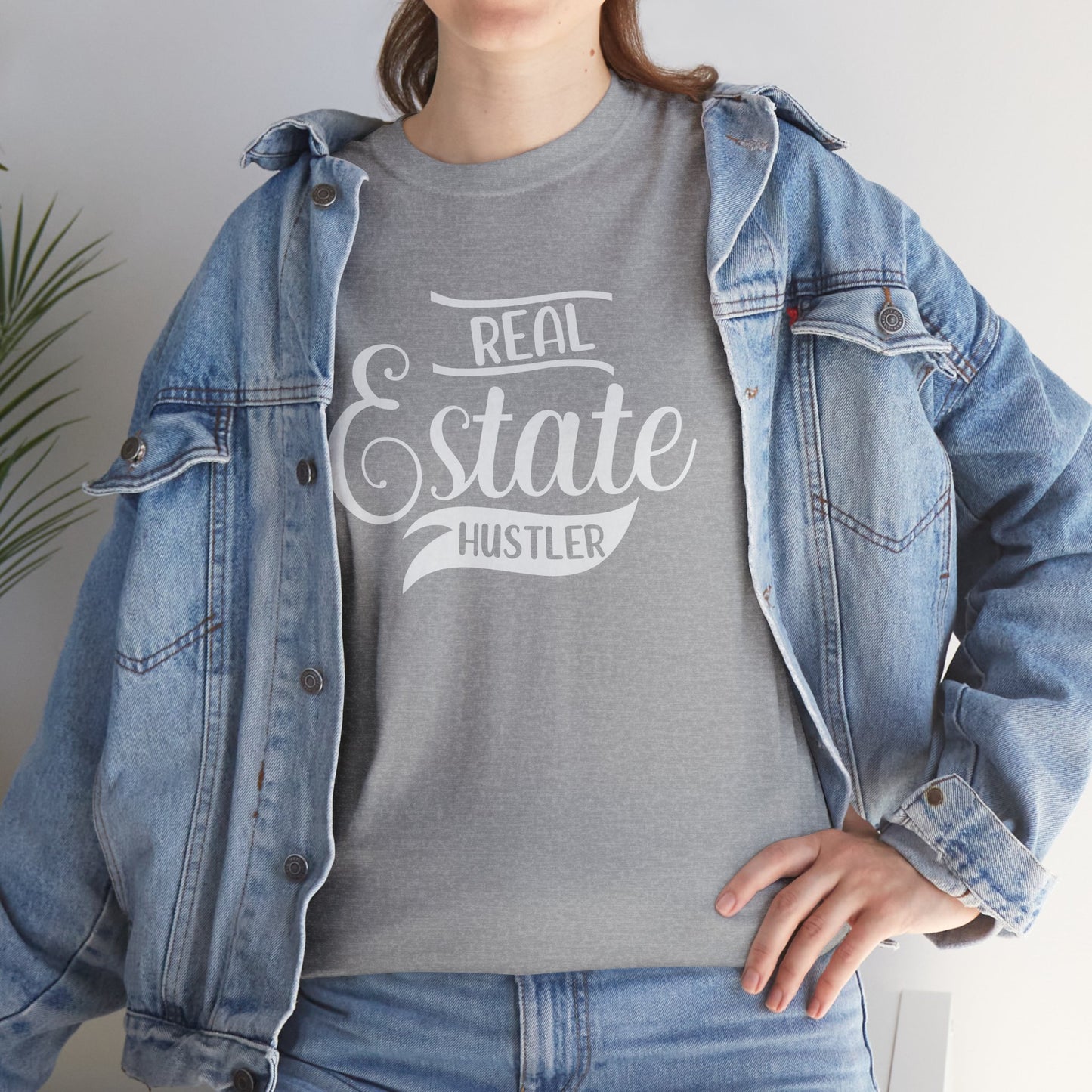 💰 "Real Estate Hustler" Tee – Because Listings Don’t Sell Themselves! 🏡