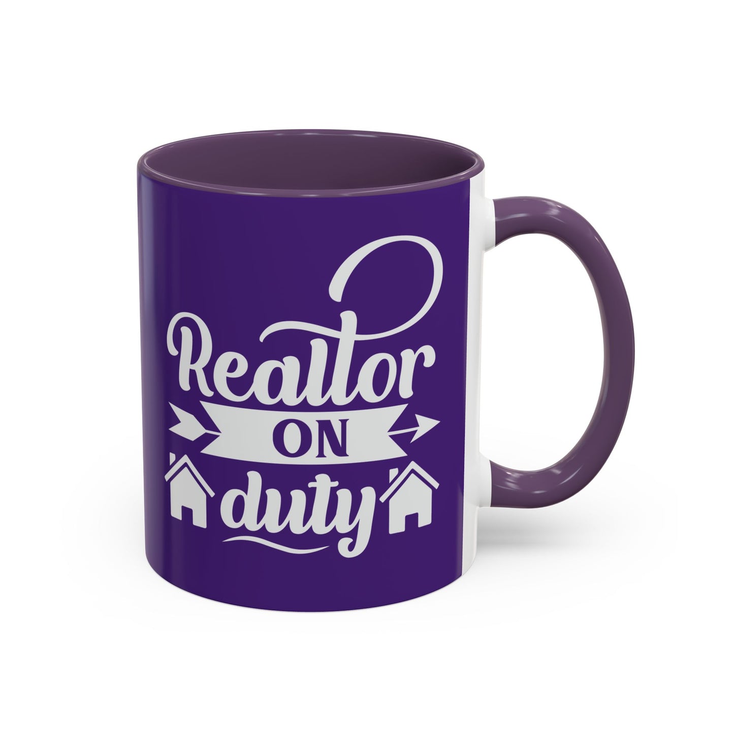 Realtor On Duty Accent Coffee Mug (11, 15oz)