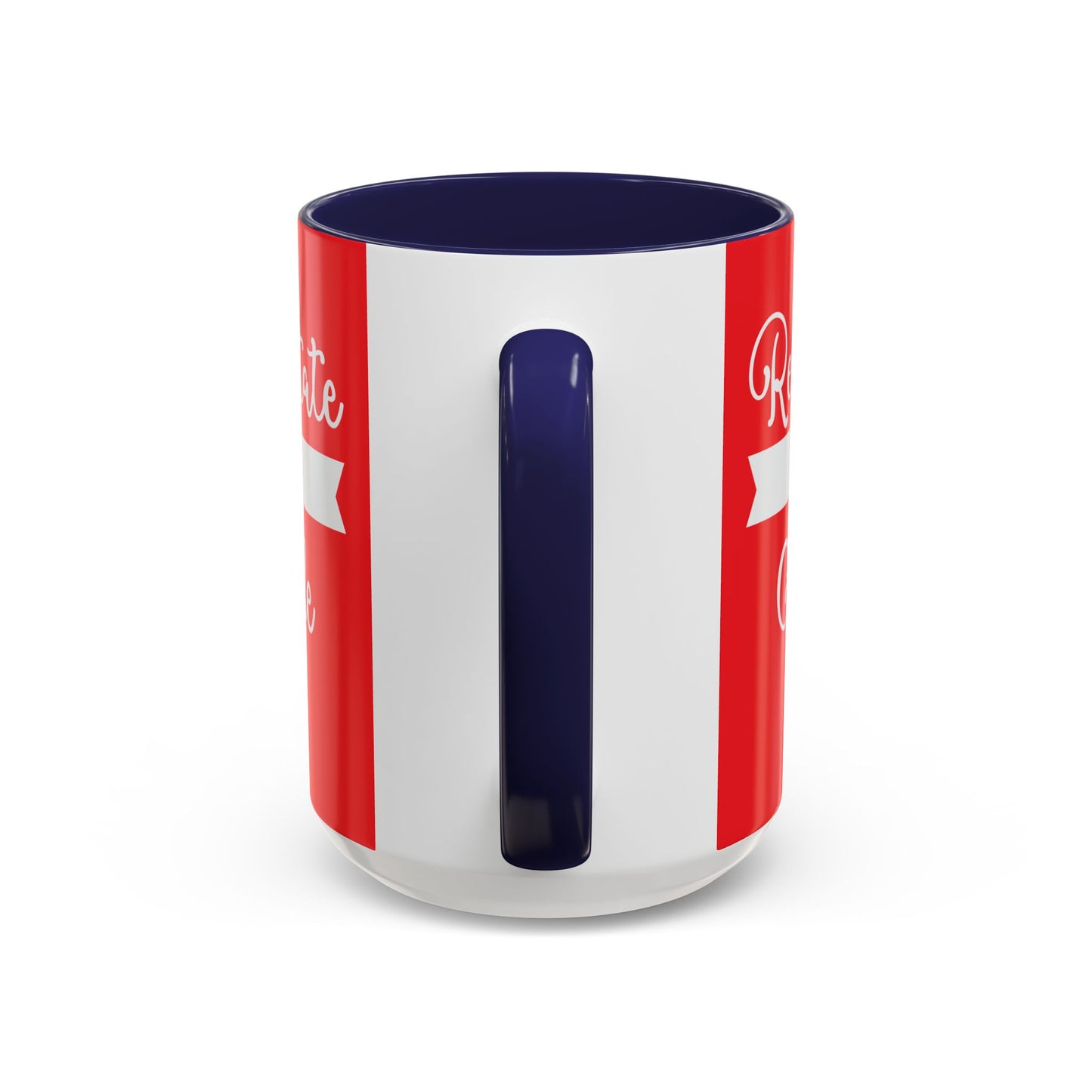 Real Estate Is My Side Hustle Realtor Accent Coffee Mug (11, 15oz)