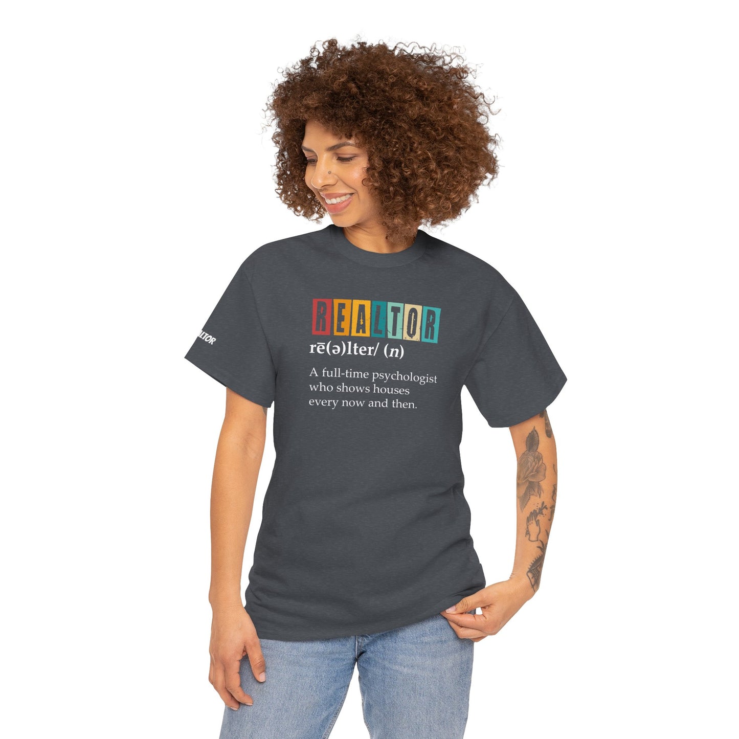 π§ REALTOR: A Full-Time Psychologist Who Shows Houses Tee β Real Estate Therapy You Can Wear π‘ποΈ