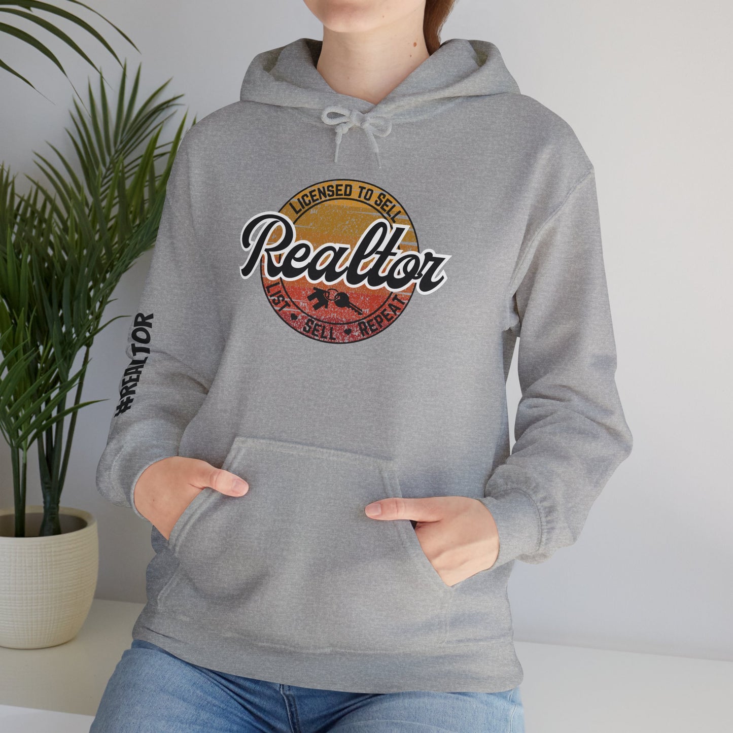 π Licensed to Sell Realtor Hoodie β Buy. Sell. Repeat. In Style.