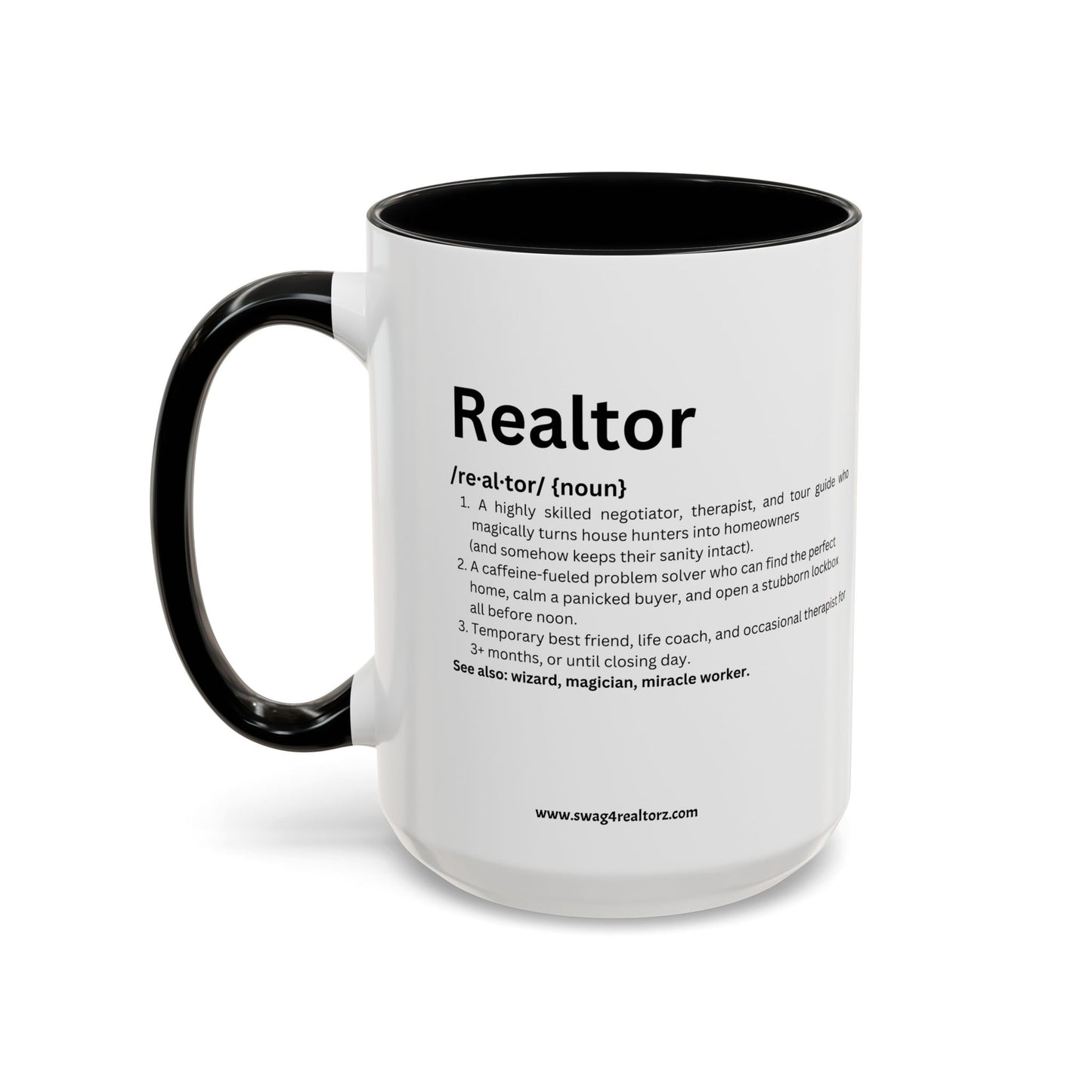 Funny Realtor Definition Coffee Mug (11, 15oz)