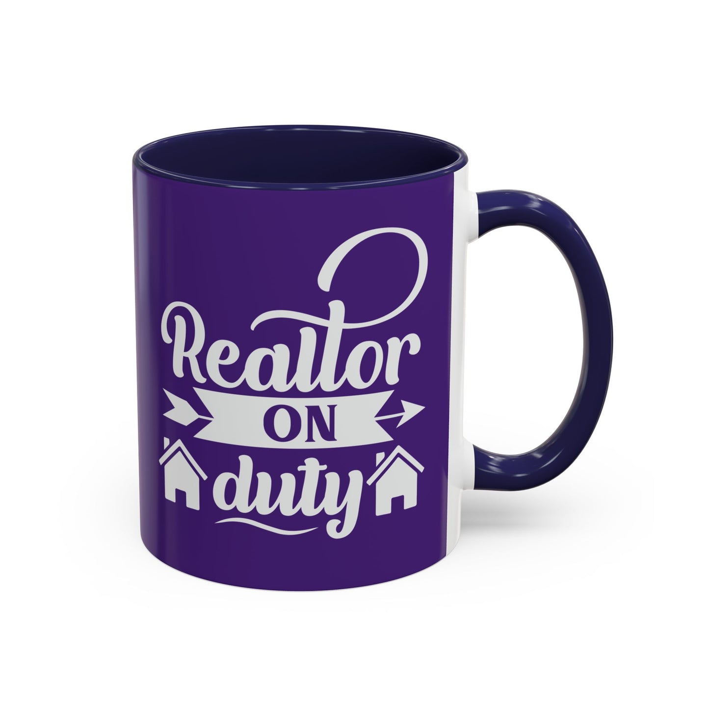 Realtor On Duty Accent Coffee Mug (11, 15oz)