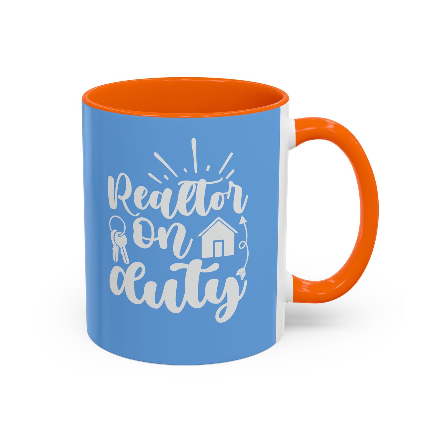 Realtor On Duty Accent Coffee Mug (11, 15oz)