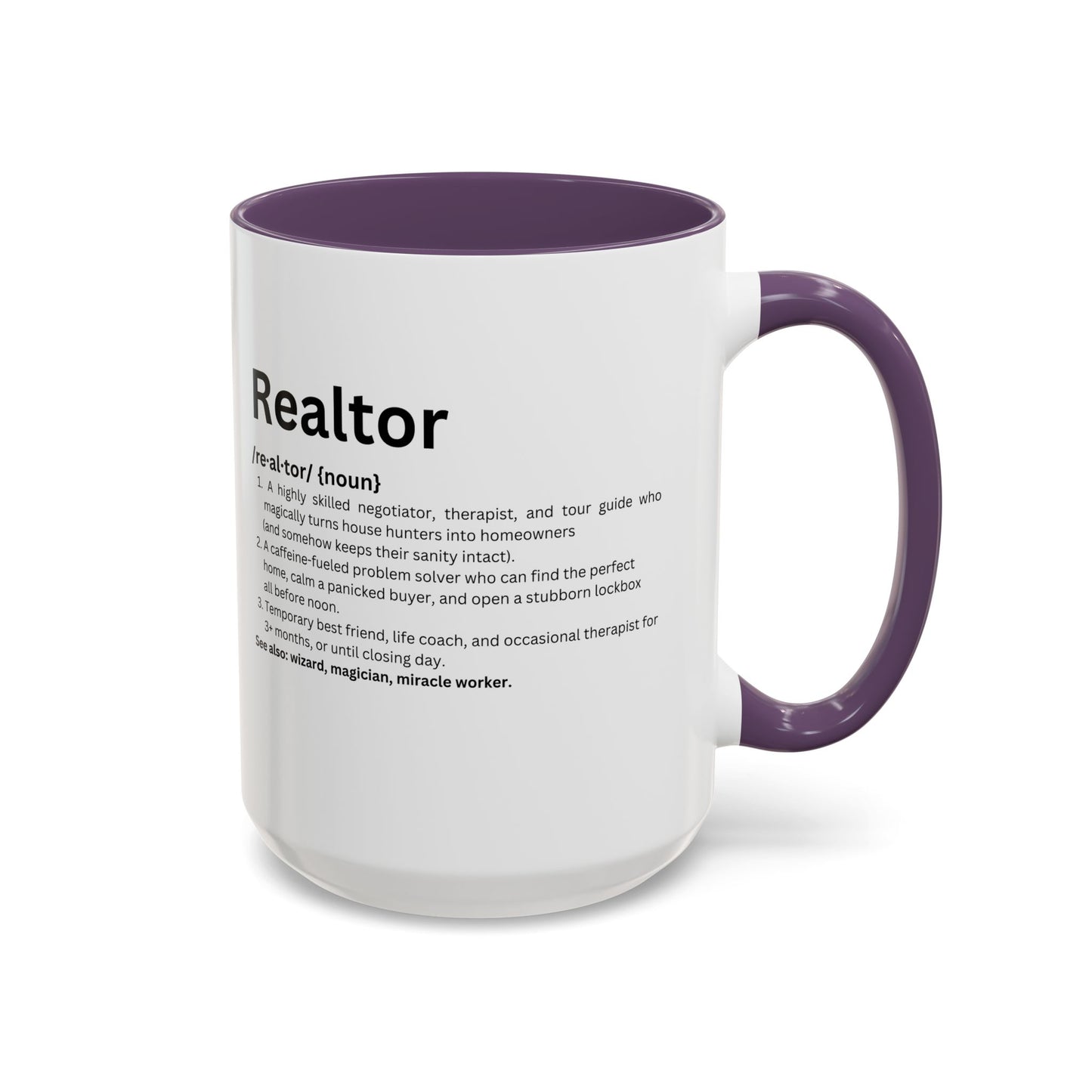 Funny Realtor Definition Coffee Mug (11, 15oz)
