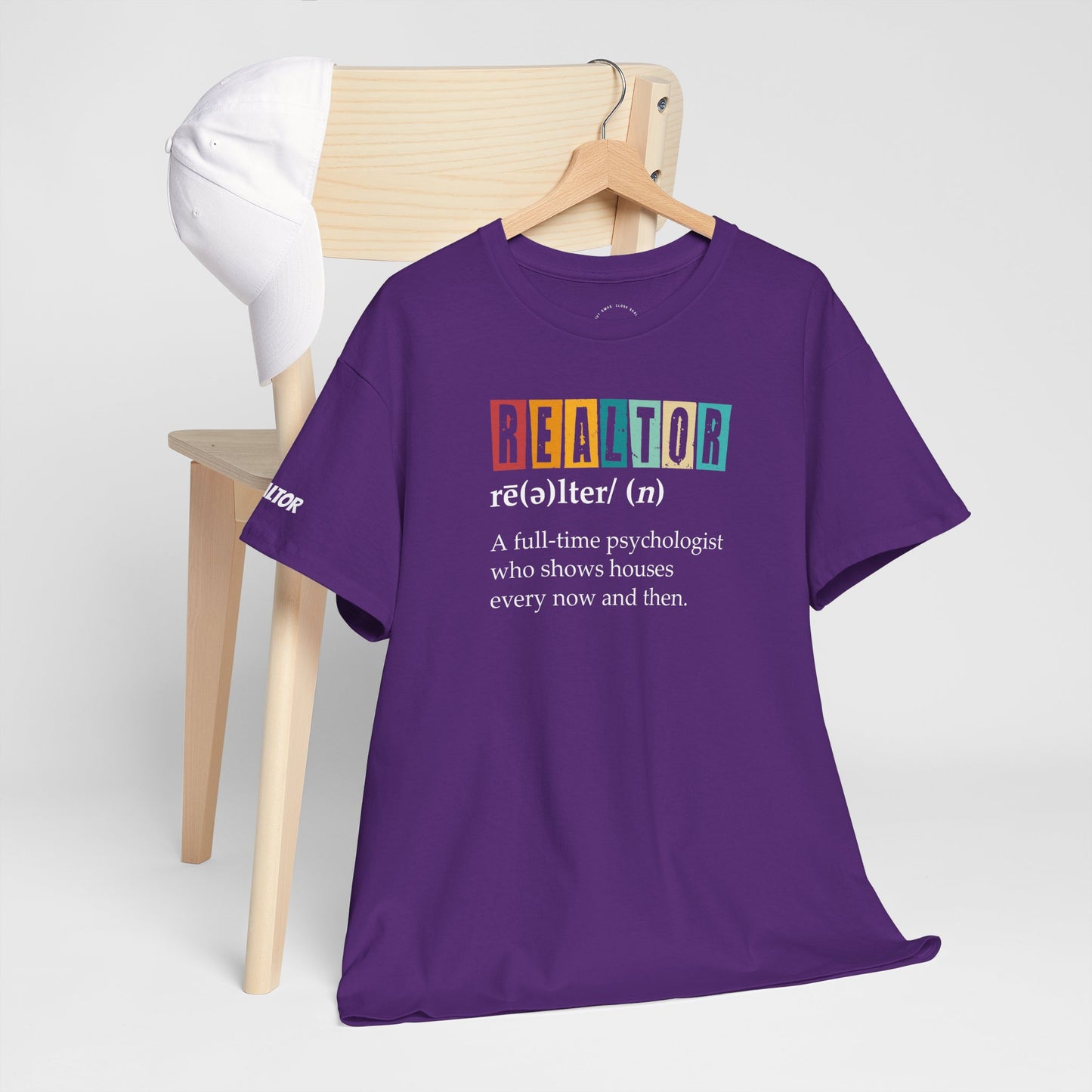 π§ REALTOR: A Full-Time Psychologist Who Shows Houses Tee β Real Estate Therapy You Can Wear π‘ποΈ