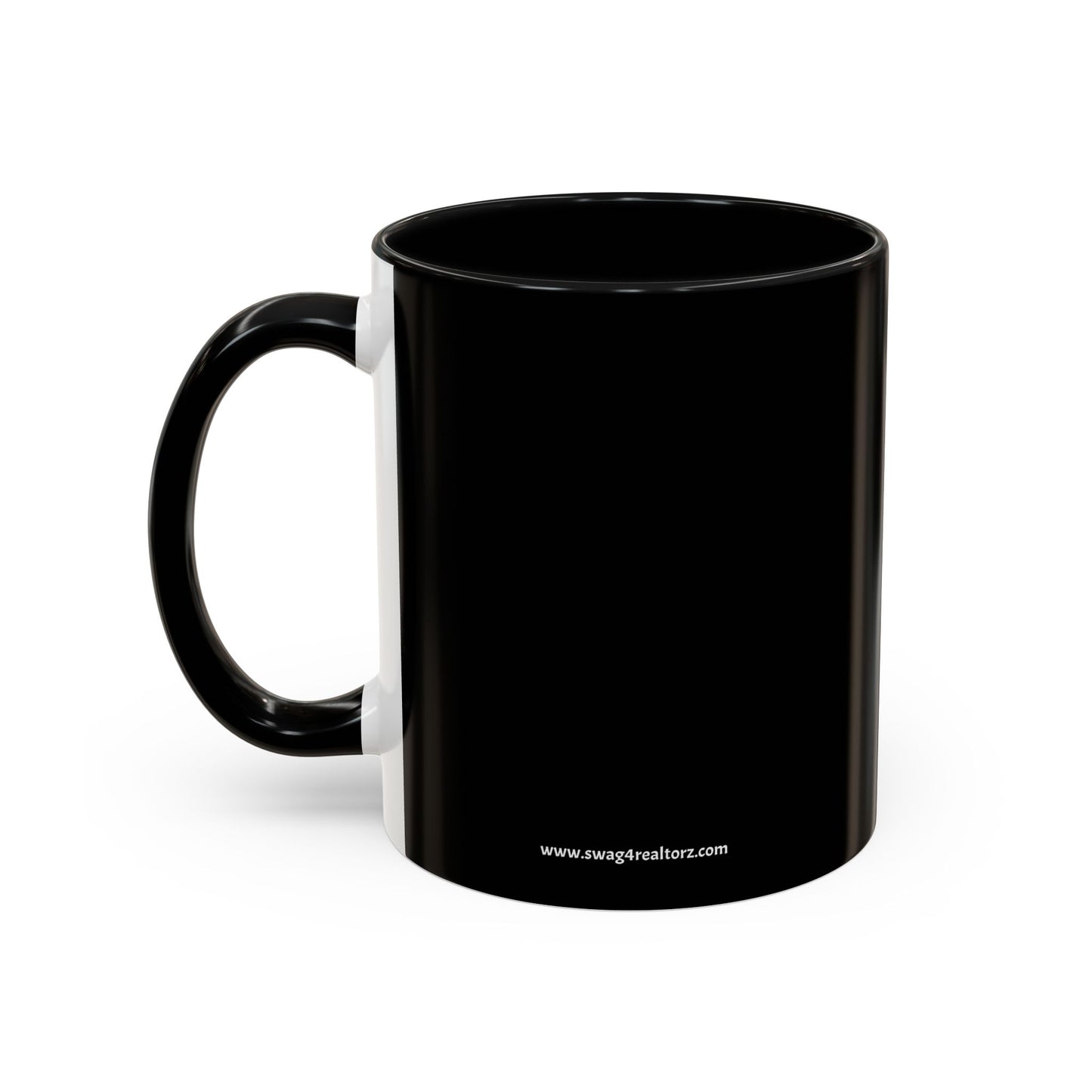 Ask Me About Real Estate Realtor Accent Coffee Mug (11, 15oz)