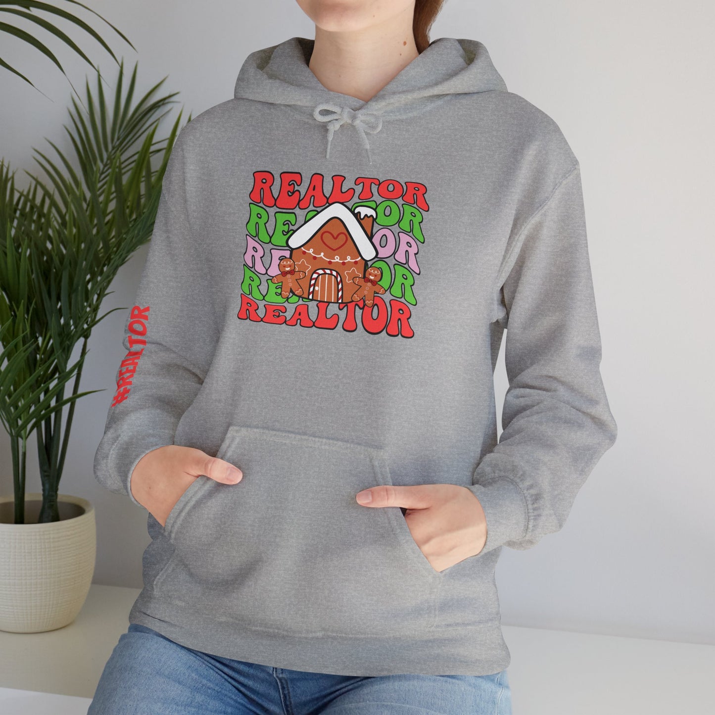 π Gingerbread REALTOR Hoodie β Sweetest Deal on the Market