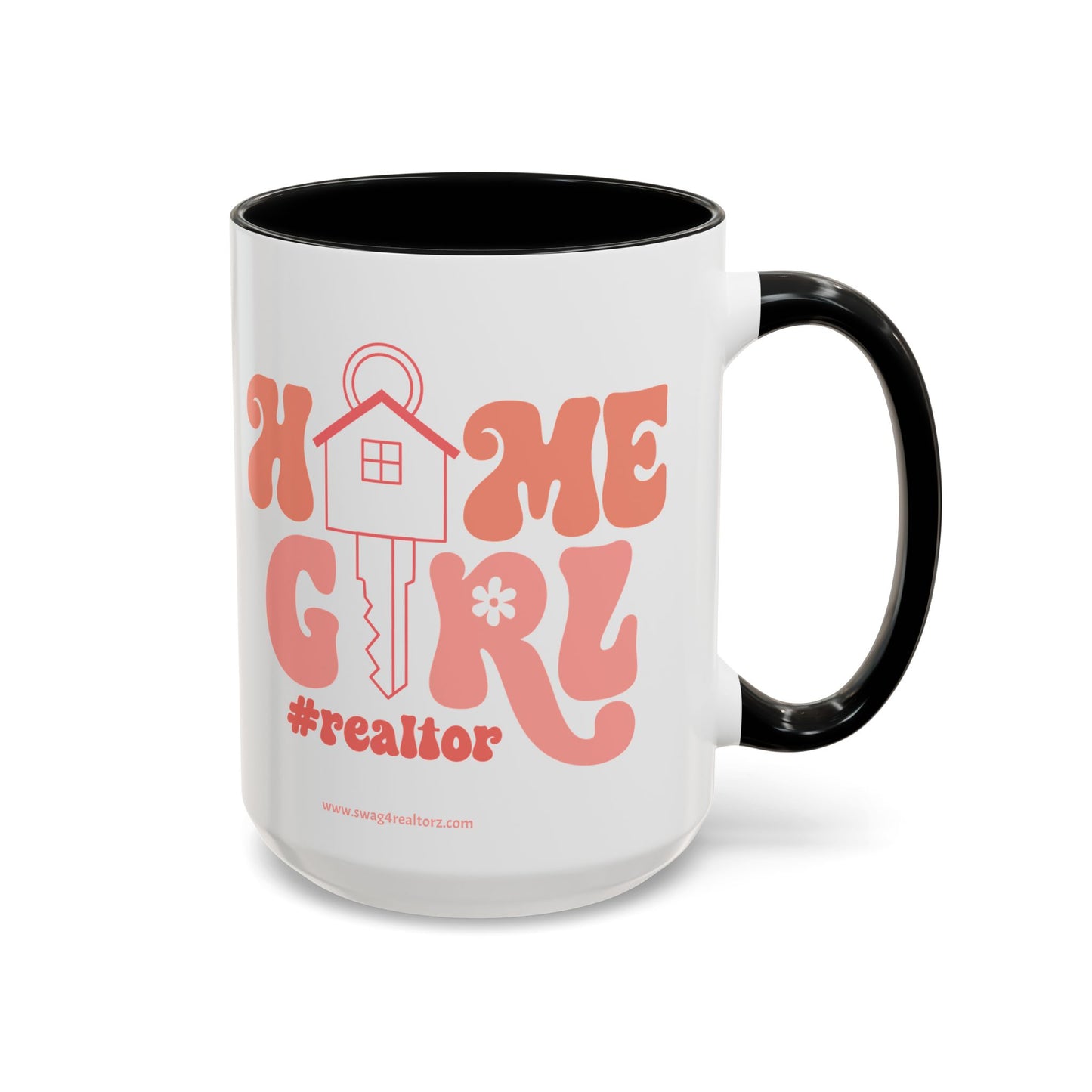 Home Girl Realtor Accent Coffee Mug (11, 15oz)