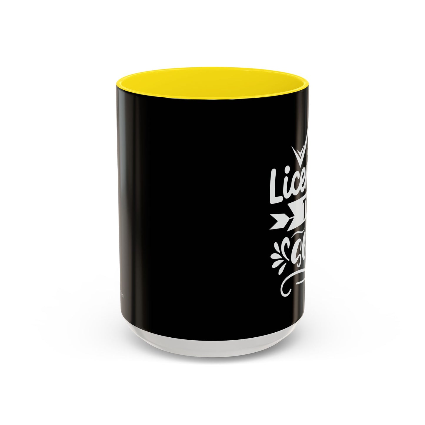 Licensed To Sell Realtor Accent Coffee Mug (11, 15oz)