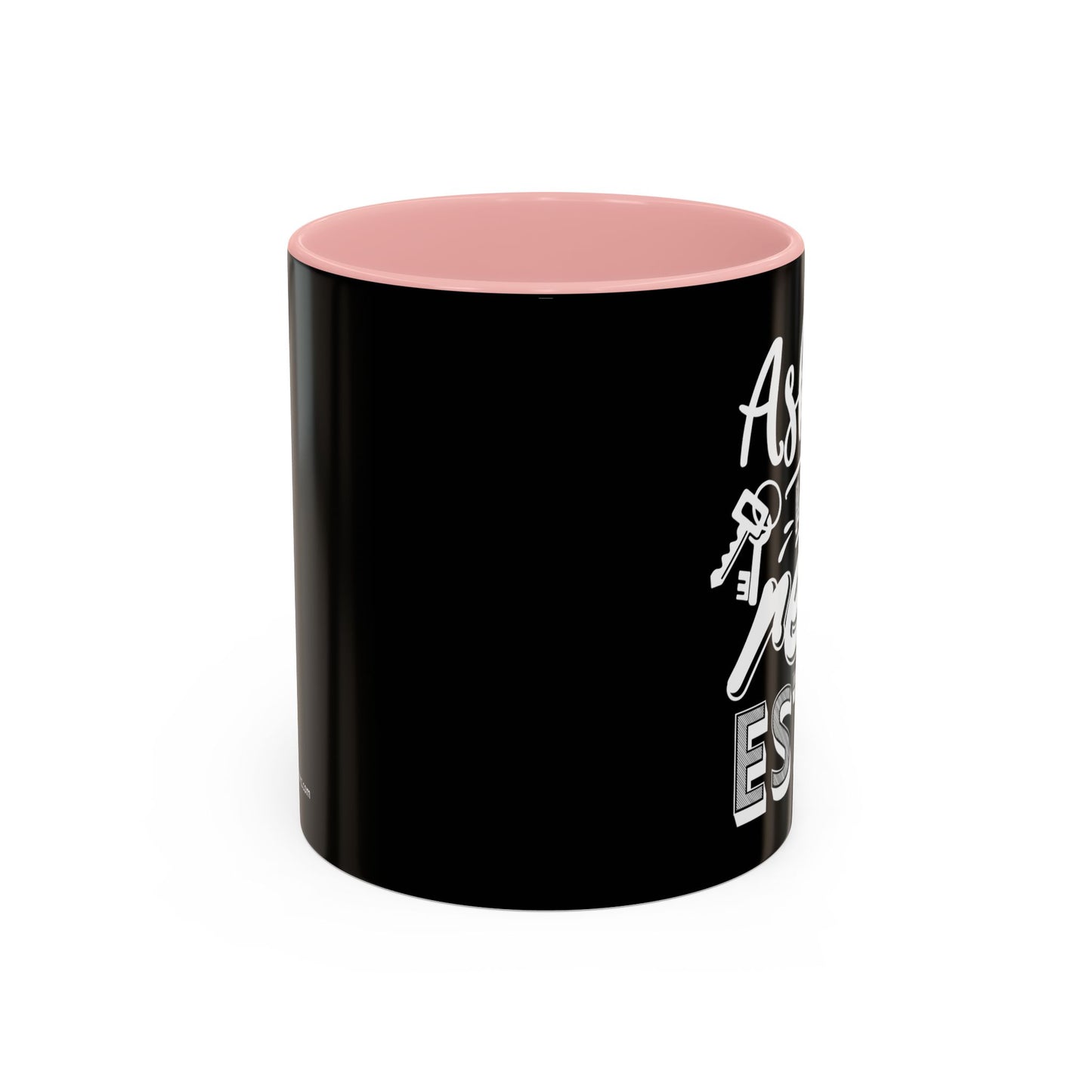 Ask Me About Real Estate Realtor Accent Coffee Mug (11, 15oz)