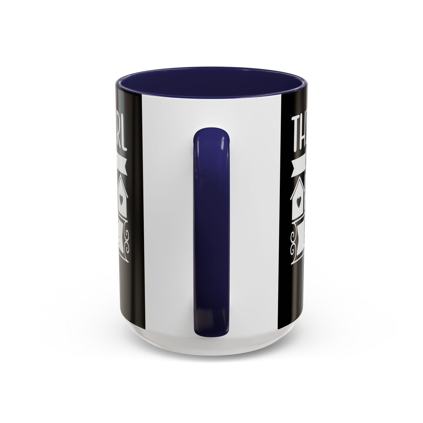 This Girl Sells Real Estate Realtor Accent Coffee Mug (11, 15oz)