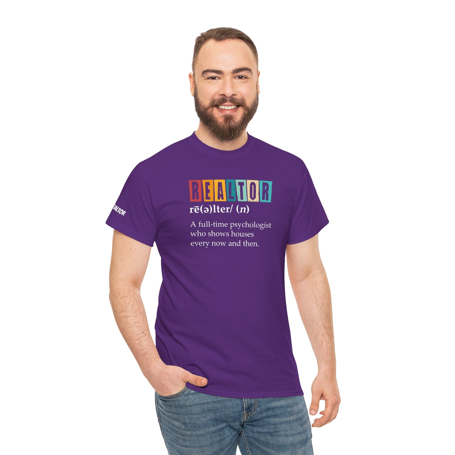 π§ REALTOR: A Full-Time Psychologist Who Shows Houses Tee β Real Estate Therapy You Can Wear π‘ποΈ