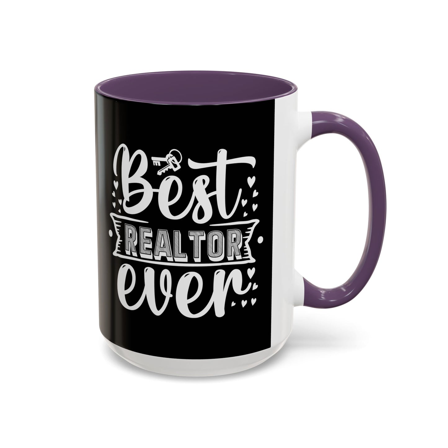 Best Realtor Ever Accent Coffee Mug (11, 15oz)