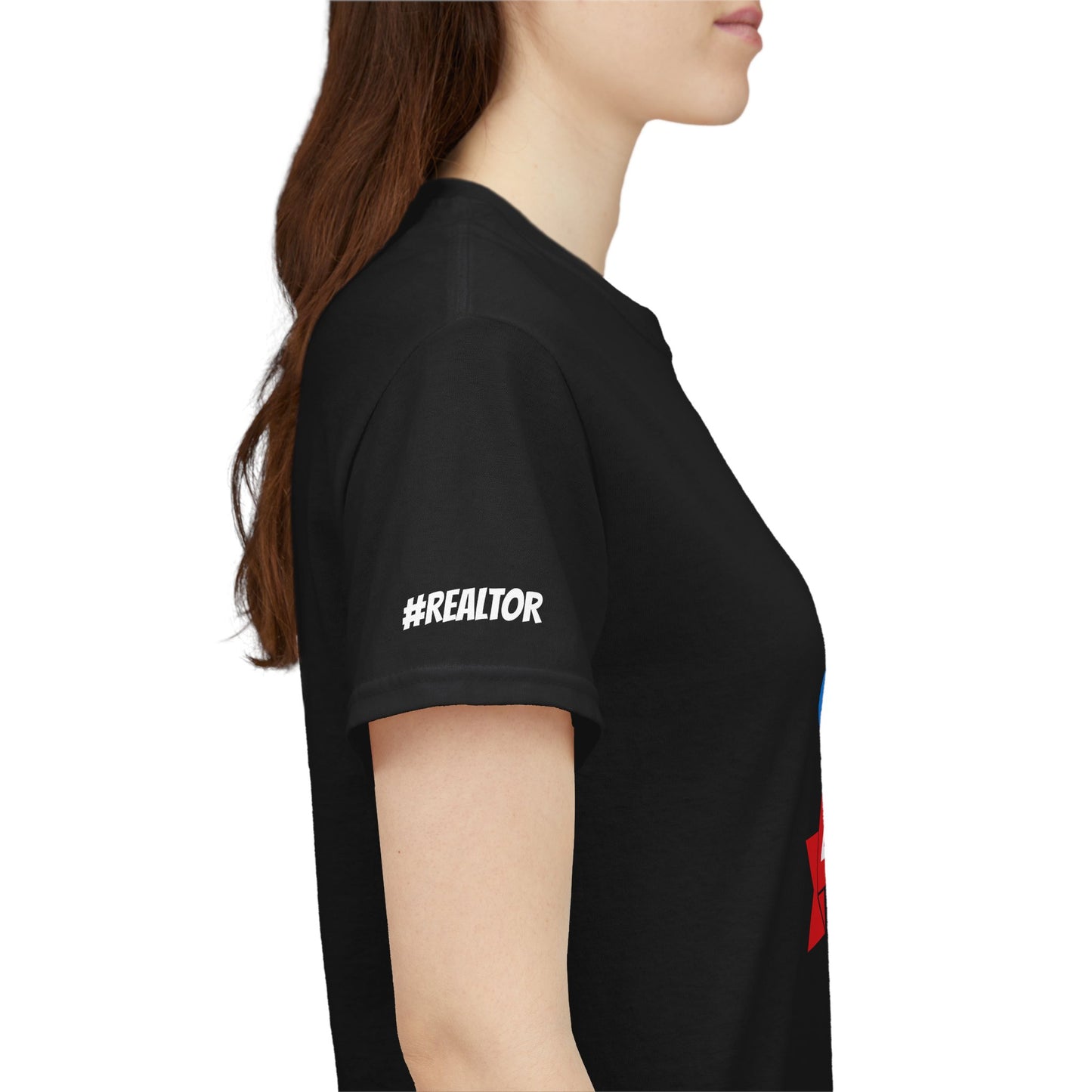 Happy 4th of July Realtor Tee – Stars, Stripes & Sold Signs